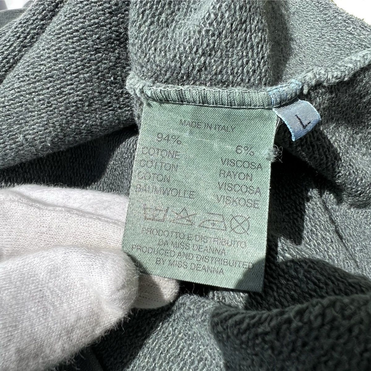 Maison Margiela Maison Margiela Miss Deanna garment dye half zip Sweater Size US L / EU 52-54 / 3 - 5 Thumbnail