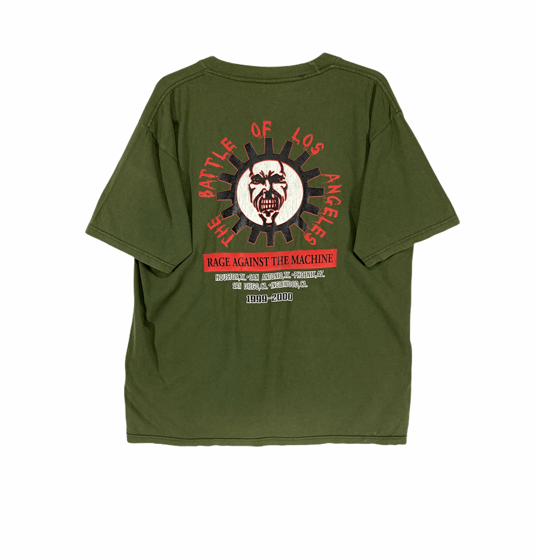 Band Tees × Vintage Rage against the machine battle of los angeles vtg shirt Size US L / EU 52-54 / 3 - 2 Thumbnail