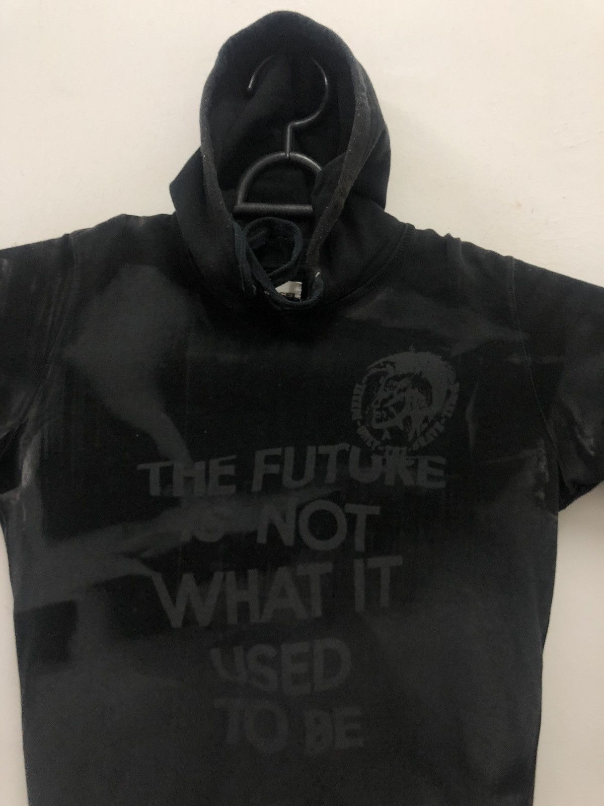 Diesel Rare DIESEL The Future Is Not What It Used To Be Hoodie Size US M / EU 48-50 / 2 - 2 Thumbnail