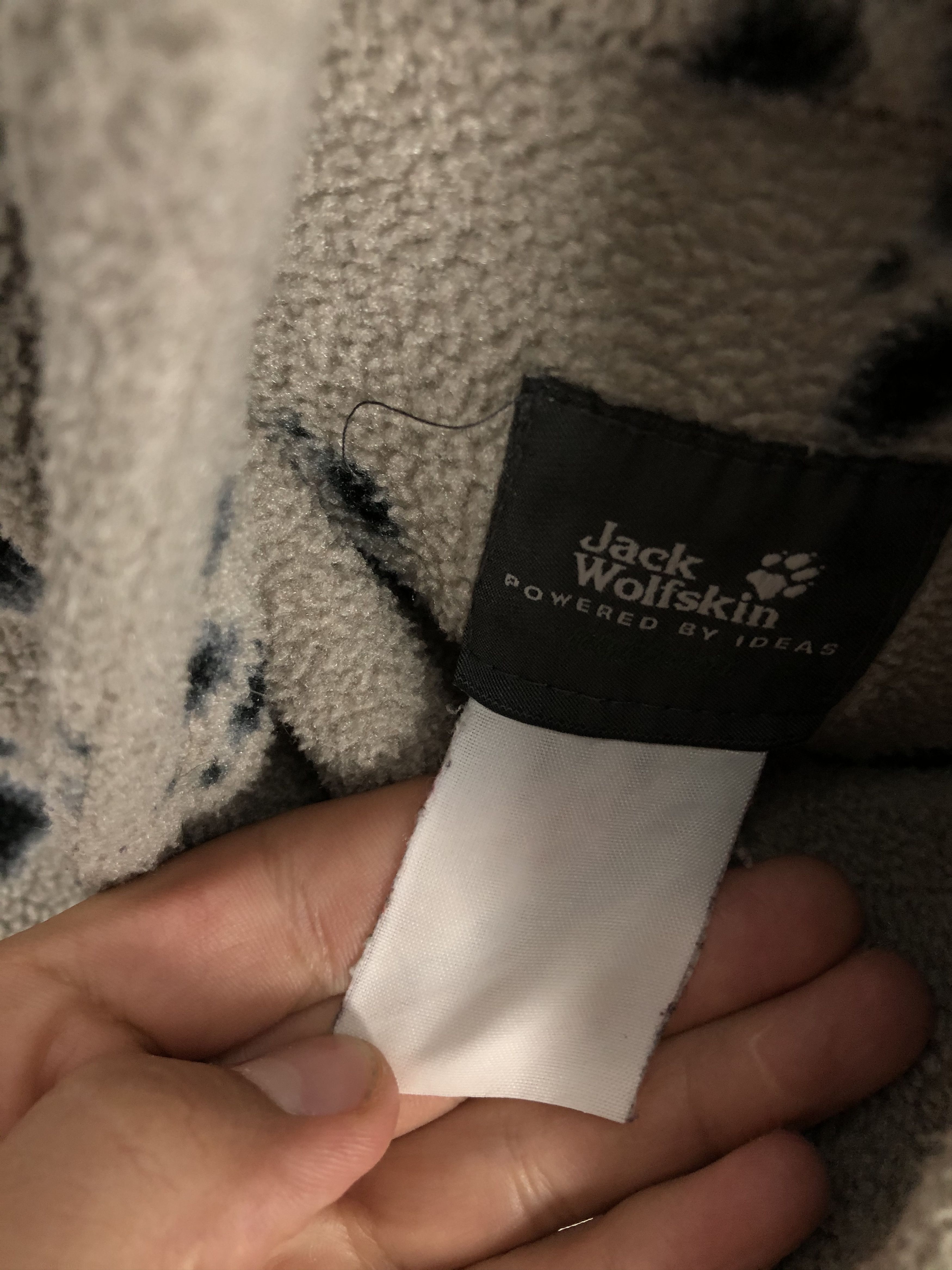 Jack Wolfskin Vintage Jack Wolfskins Multilogo Fleece Jacket Size US L / EU 52-54 / 3 - 3 Thumbnail