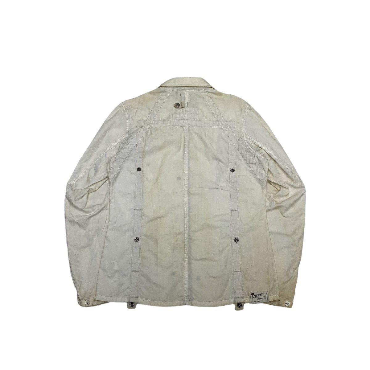 General Research 🔥G STAR RAW MULTI POCKET TACTICAL COTTON MOTORCYCLE JACKET Size US M / EU 48-50 / 2 - 2 Thumbnail