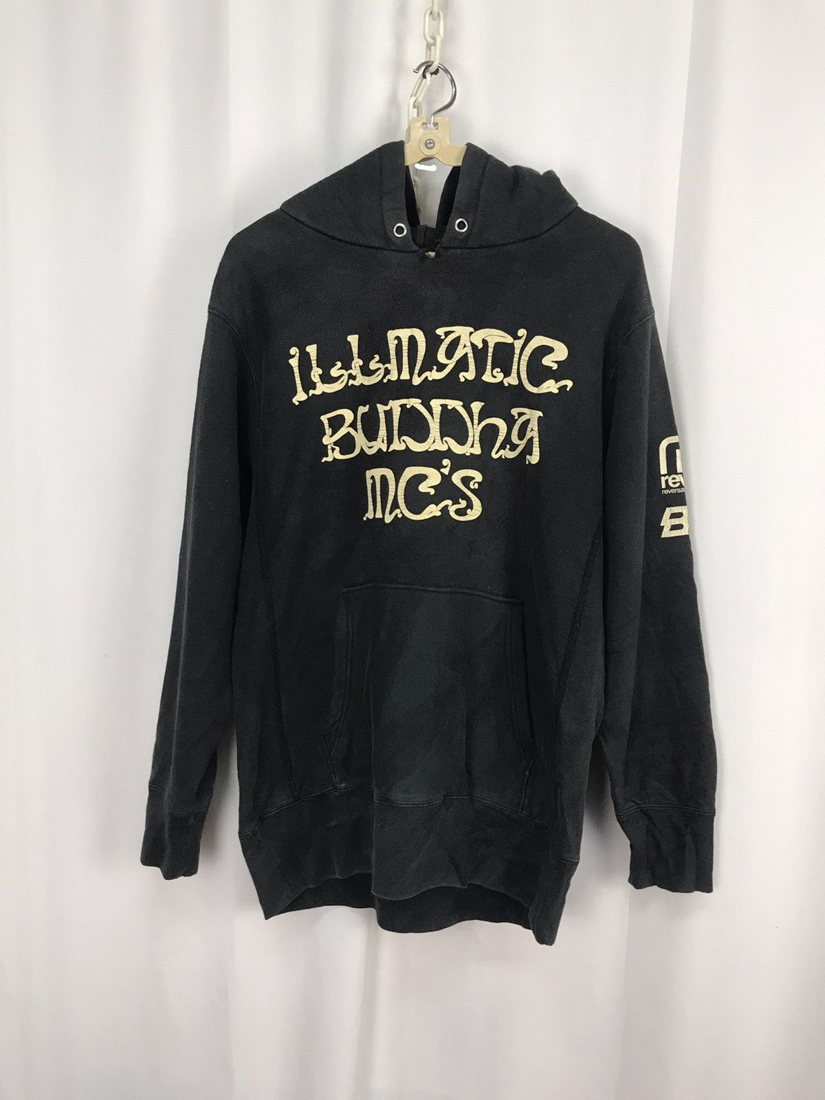Japanese Brand Reversal printed distressed hoodie pullover Size US M / EU 48-50 / 2 - 10 Thumbnail