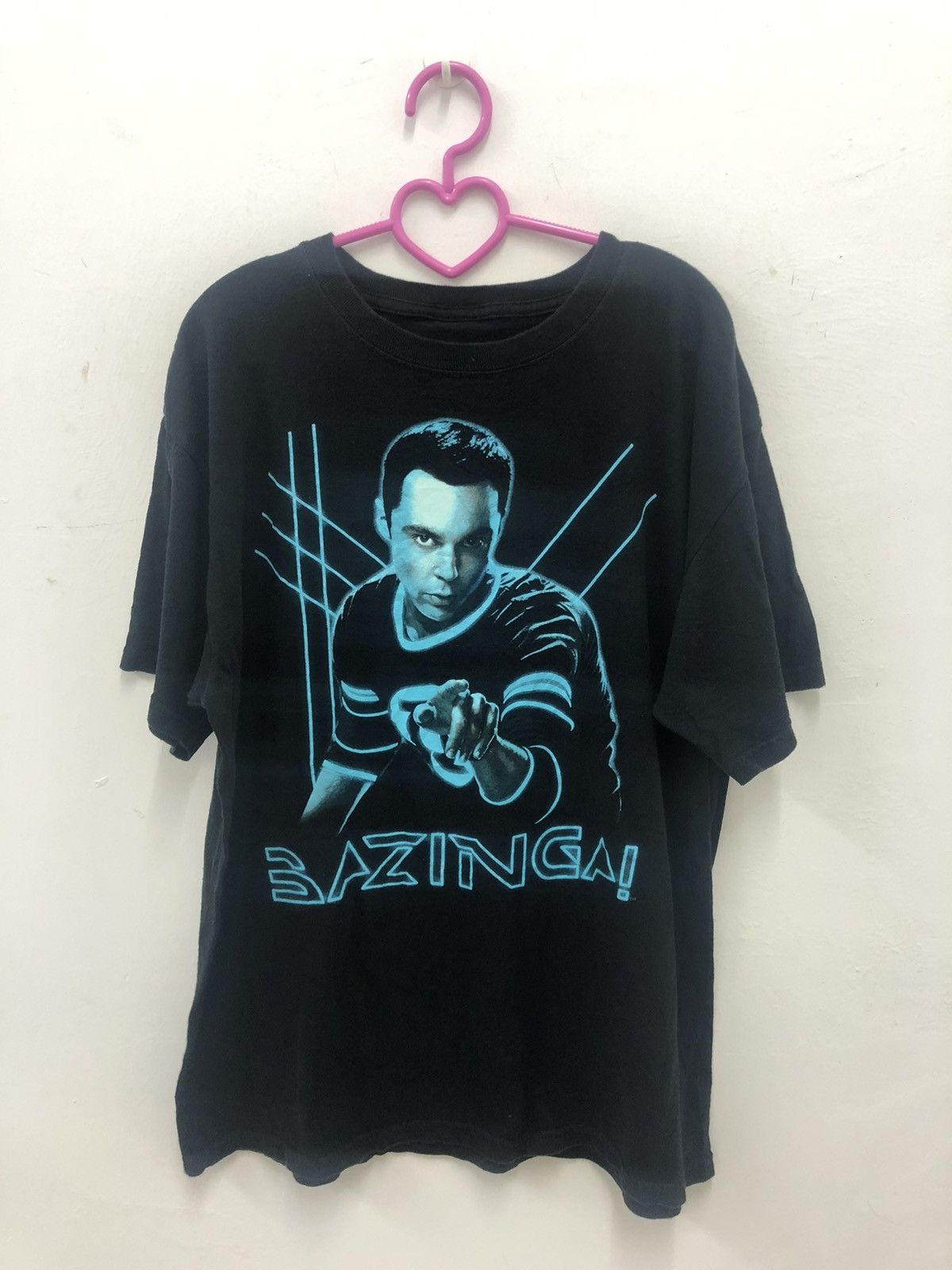 Vintage THE BIG BANG THEORY Bazinga! Promo Tee Size US L / EU 52-54 / 3 - 1 Thumbnail