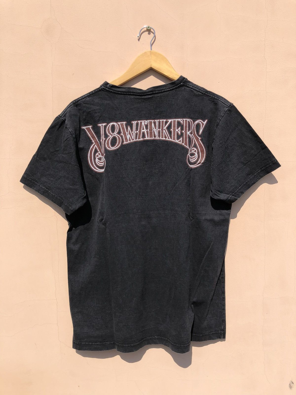 Band Tees Vintage 2000s V8 Wankers Iron Crossroads Jesus Band Tee Size US M / EU 48-50 / 2 - 2 Thumbnail