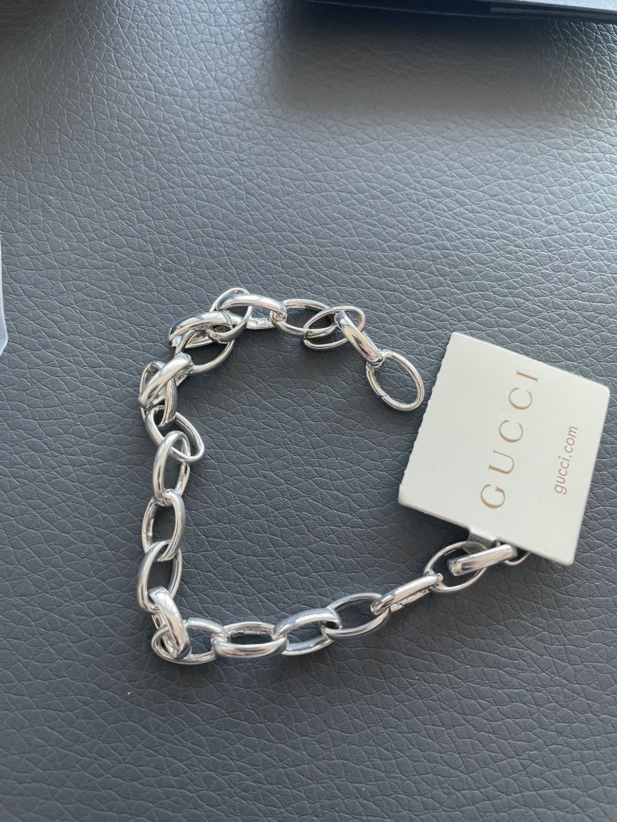 Gucci Rare Super Runway LimitedEdition Minimalist Silver Bracelet Size ONE SIZE - 8 Thumbnail