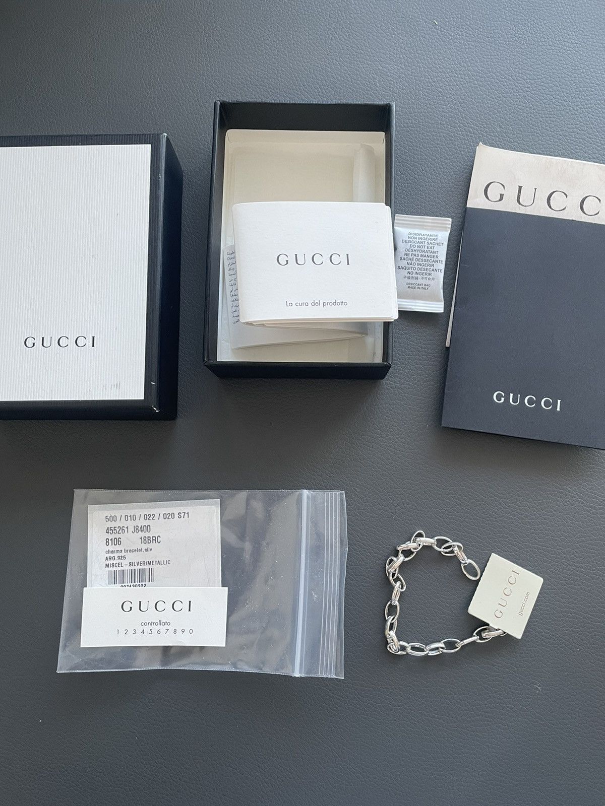 Gucci Rare Super Runway LimitedEdition Minimalist Silver Bracelet Size ONE SIZE - 15 Thumbnail