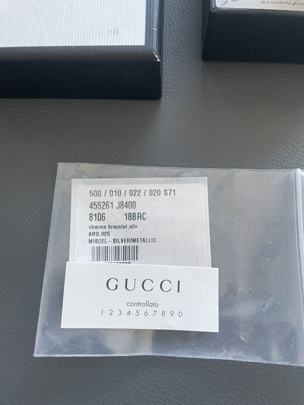 Gucci Rare Super Runway LimitedEdition Minimalist Silver Bracelet Size ONE SIZE - 14 Thumbnail