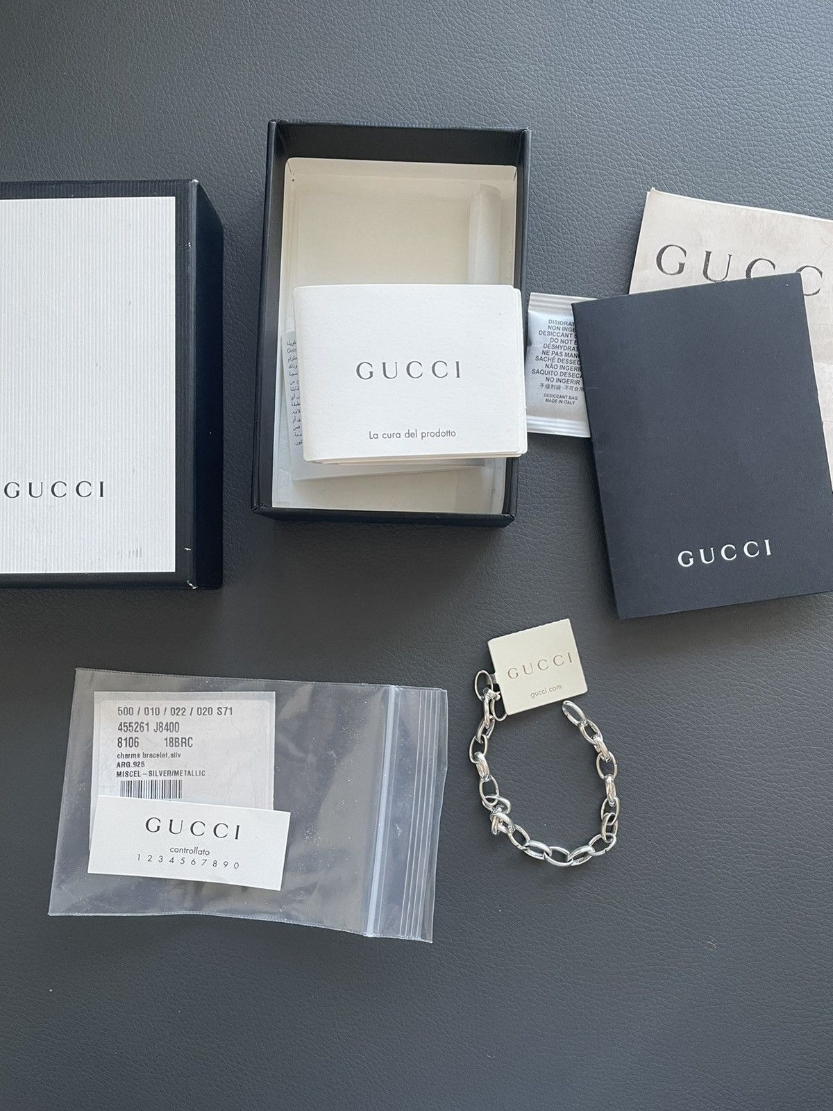 Gucci Rare Super Runway LimitedEdition Minimalist Silver Bracelet Size ONE SIZE - 16 Thumbnail