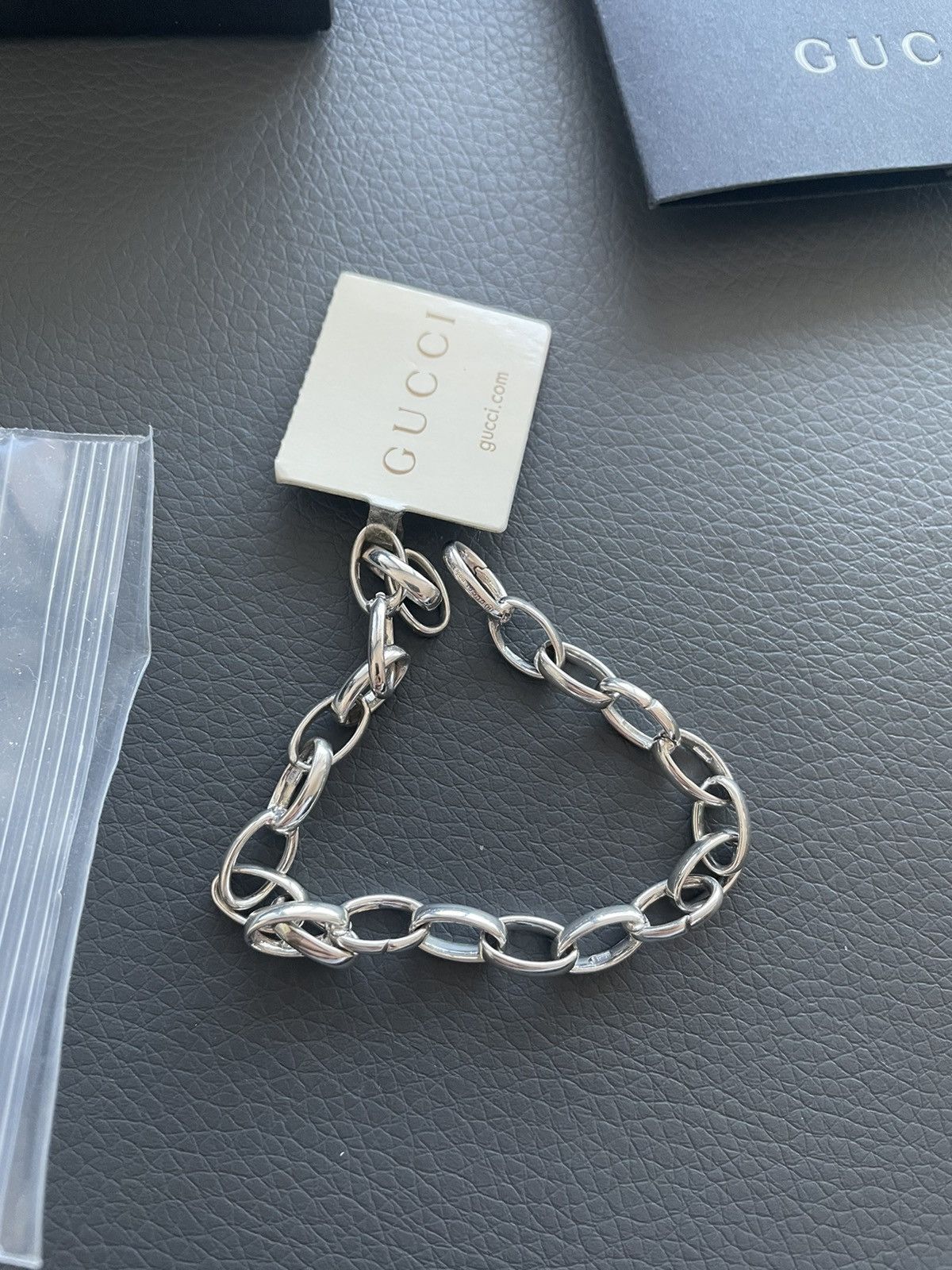 Gucci Rare Super Runway LimitedEdition Minimalist Silver Bracelet Size ONE SIZE - 12 Thumbnail