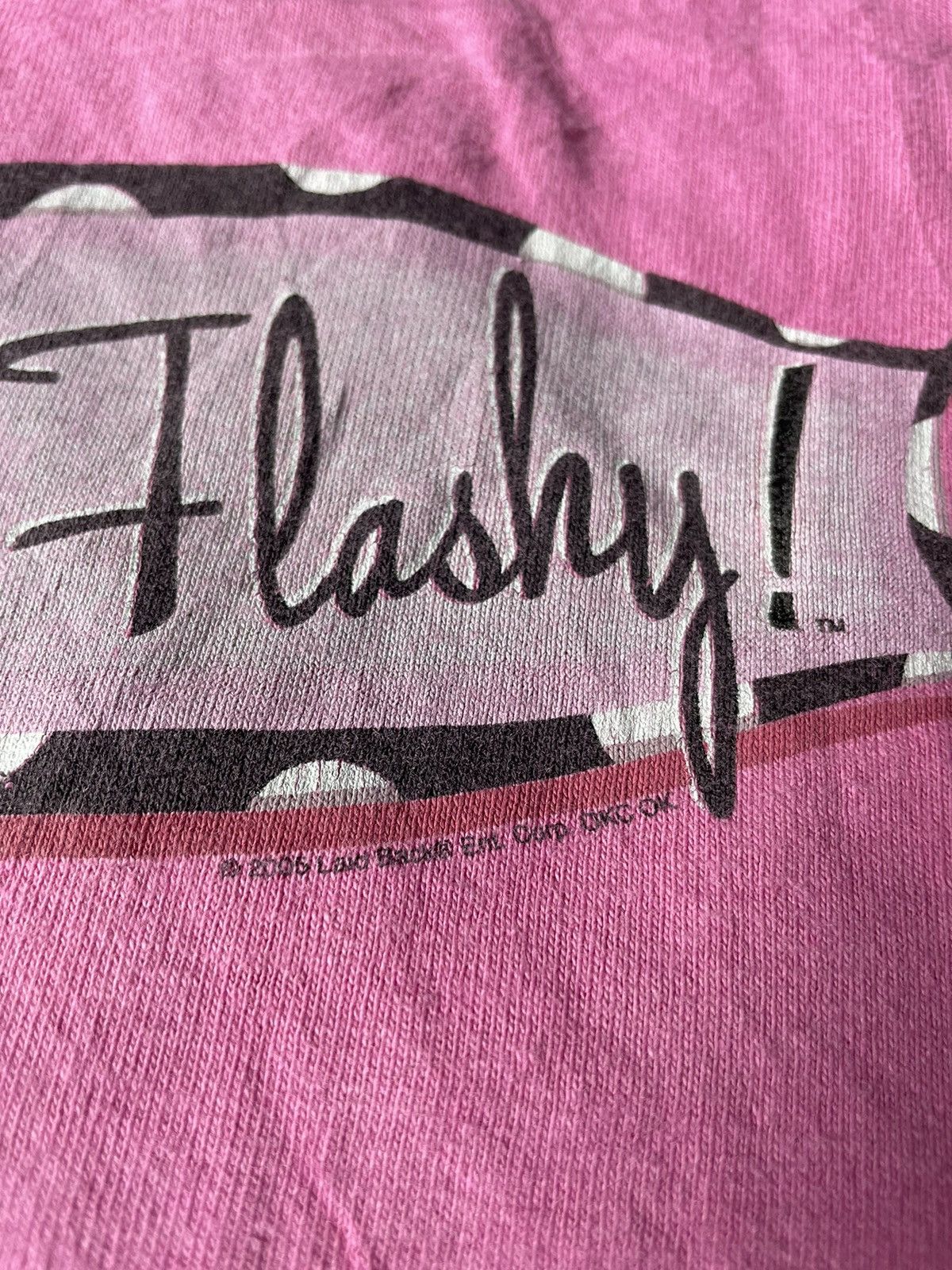 Anvil × Vintage Vintage Y2K Hot And Flashy Pink T-shirt Double Stitch Size US M / EU 48-50 / 2 - 5 Thumbnail