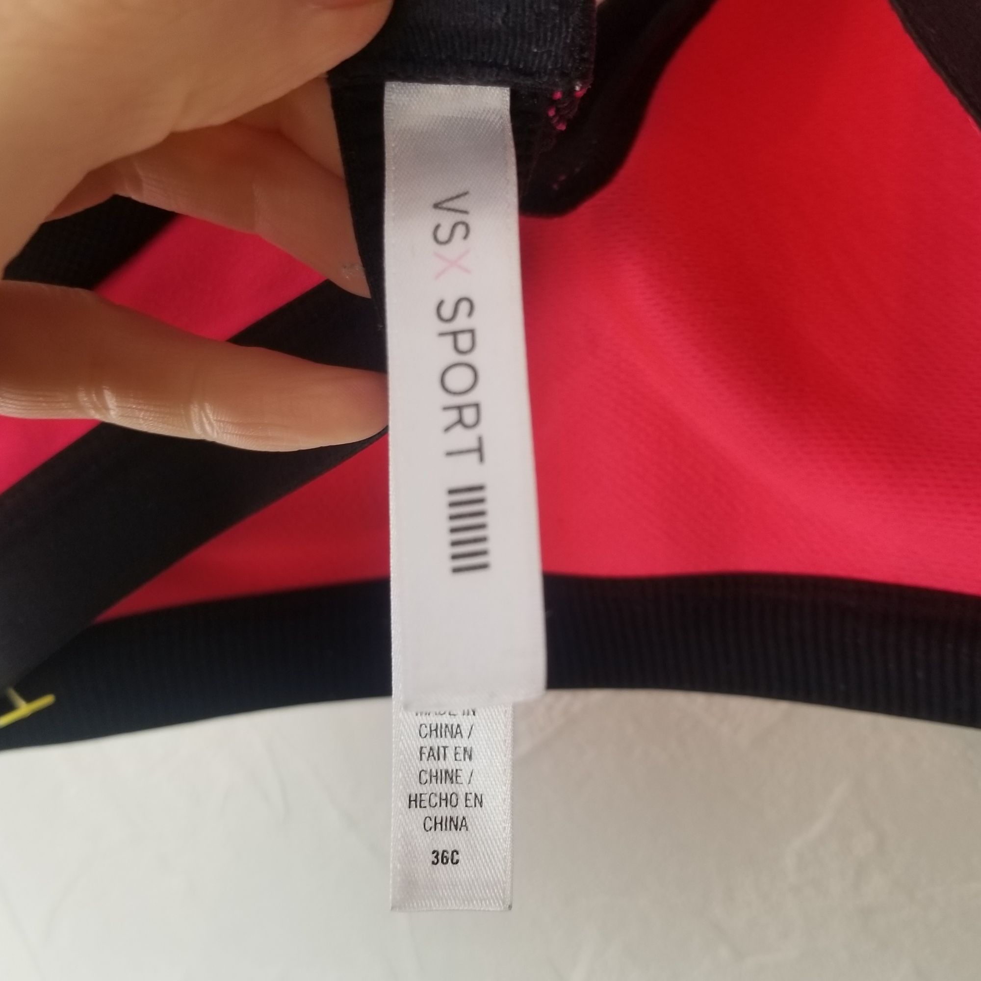 Victoria's Secret VSX Victoria's Secret Racerback Padded Underwire Sports Bra Size ONE SIZE - 4 Thumbnail
