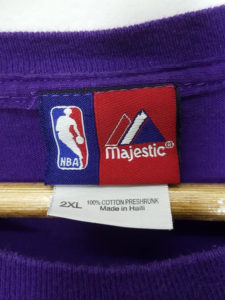 Majestic × NBA Made in Haiti Phoenix Suns NBA Majestic Spellout Logo Shirt Size US XXL / EU 58 / 5 - 6 Thumbnail