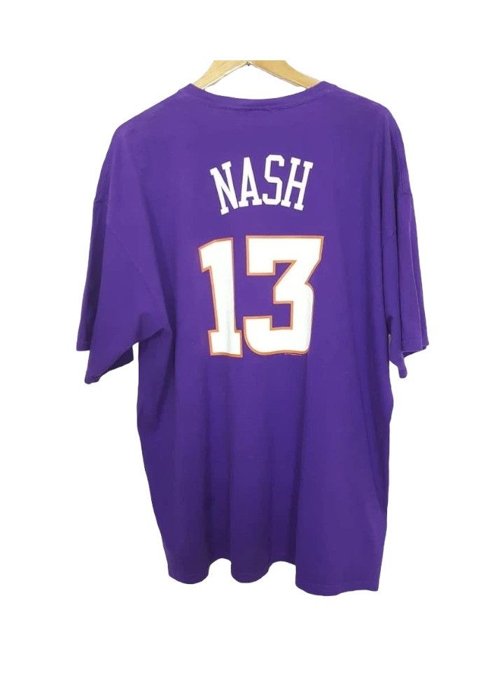 Majestic × NBA Made in Haiti Phoenix Suns NBA Majestic Spellout Logo Shirt Size US XXL / EU 58 / 5 - 2 Thumbnail