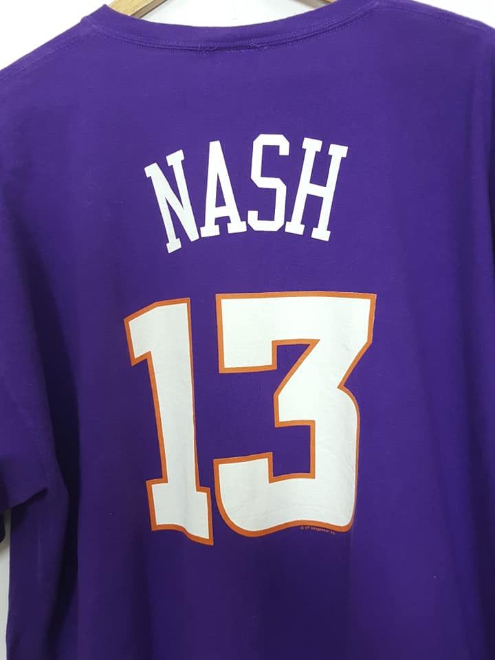 Majestic × NBA Made in Haiti Phoenix Suns NBA Majestic Spellout Logo Shirt Size US XXL / EU 58 / 5 - 4 Thumbnail