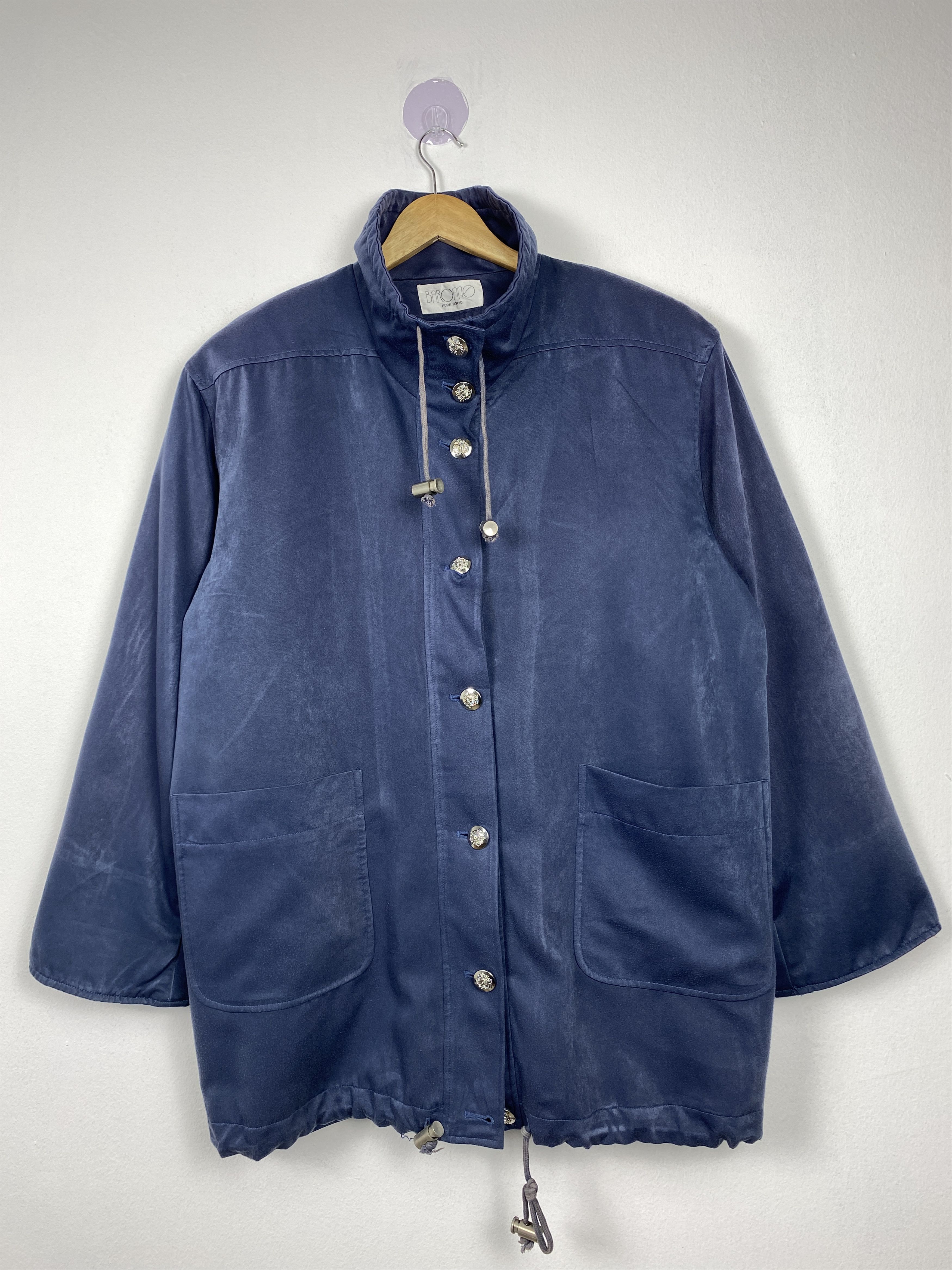 Japanese Brand Vintage BARONE KOBE TOKYO Flannel Lining Jacket J1167 Size US S / EU 44-46 / 1 - 1 Thumbnail