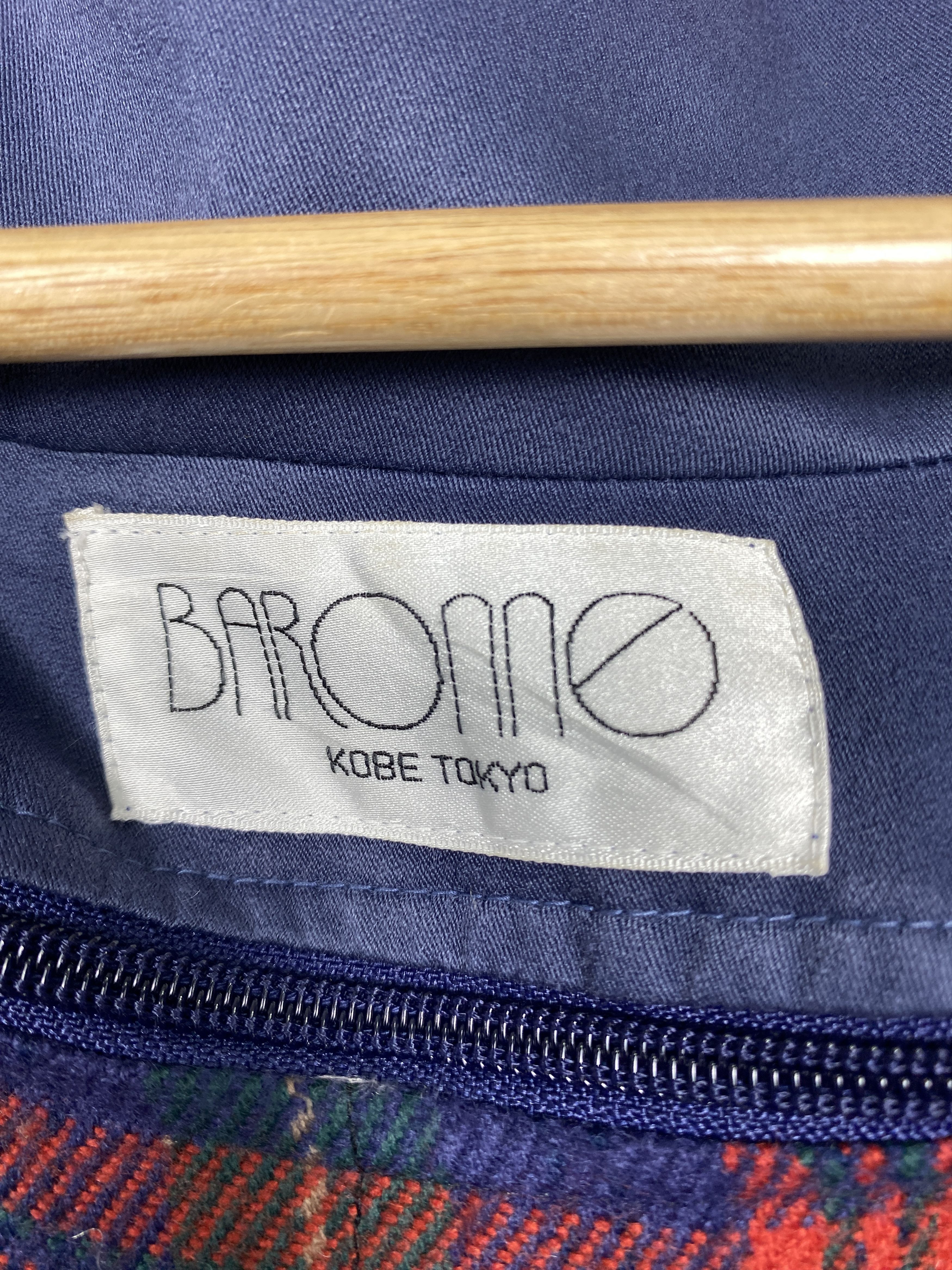 Japanese Brand Vintage BARONE KOBE TOKYO Flannel Lining Jacket J1167 Size US S / EU 44-46 / 1 - 10 Thumbnail