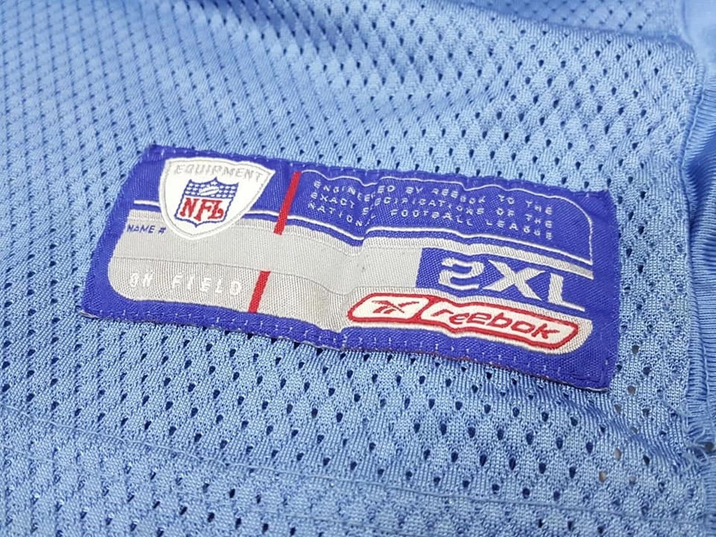 NFL × Reebok STEVE MCNAIR TENNESSEE TITANS 9 NFL VTG 00S YOUTH 2XL Size US XXL / EU 58 / 5 - 12 Thumbnail