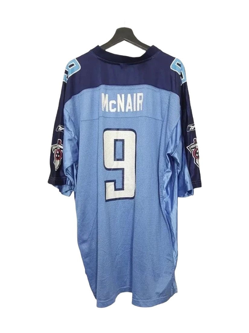 NFL × Reebok STEVE MCNAIR TENNESSEE TITANS 9 NFL VTG 00S YOUTH 2XL Size US XXL / EU 58 / 5 - 3 Thumbnail