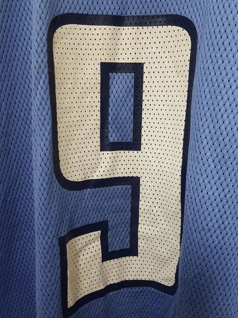 NFL × Reebok STEVE MCNAIR TENNESSEE TITANS 9 NFL VTG 00S YOUTH 2XL Size US XXL / EU 58 / 5 - 10 Thumbnail