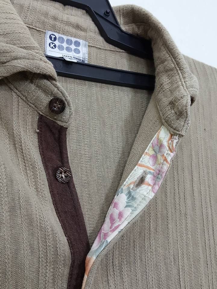 Designer × Takeo Kikuchi Takeo Kikuchi Wood Look Alike Vertical Stripe Size US M / EU 48-50 / 2 - 7 Thumbnail