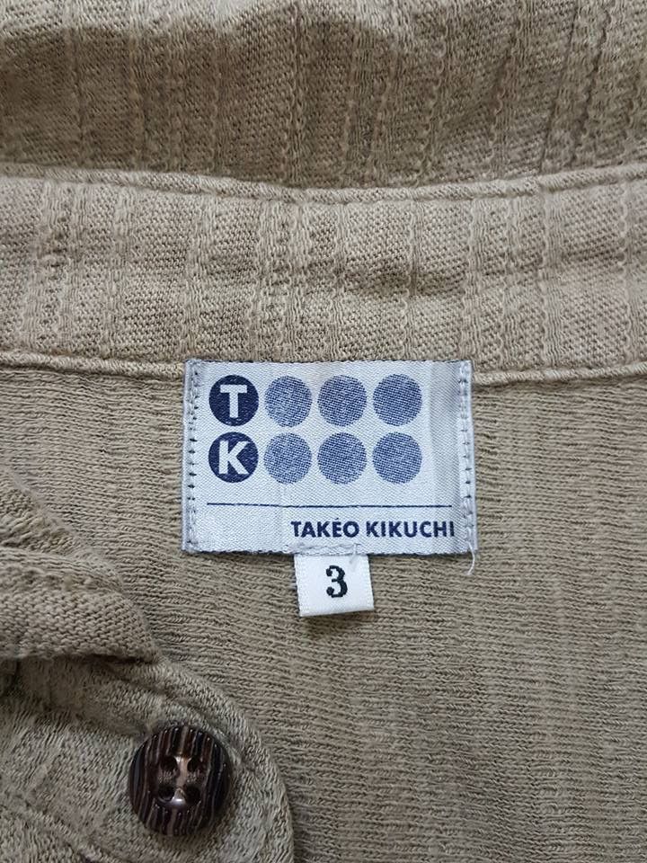 Designer × Takeo Kikuchi Takeo Kikuchi Wood Look Alike Vertical Stripe Size US M / EU 48-50 / 2 - 14 Thumbnail
