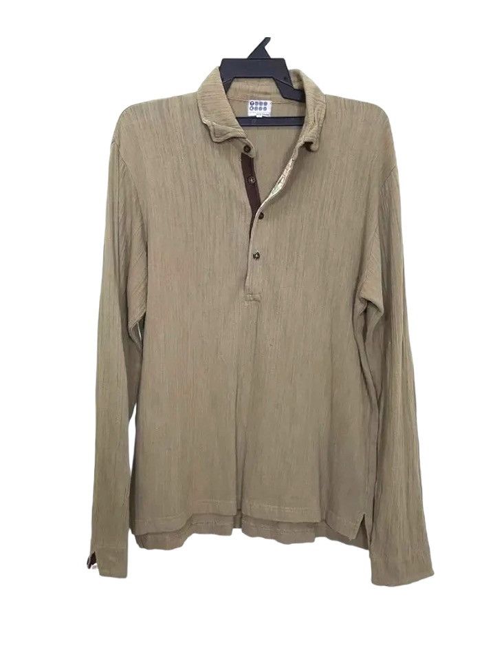 Designer × Takeo Kikuchi Takeo Kikuchi Wood Look Alike Vertical Stripe Size US M / EU 48-50 / 2 - 1 Thumbnail