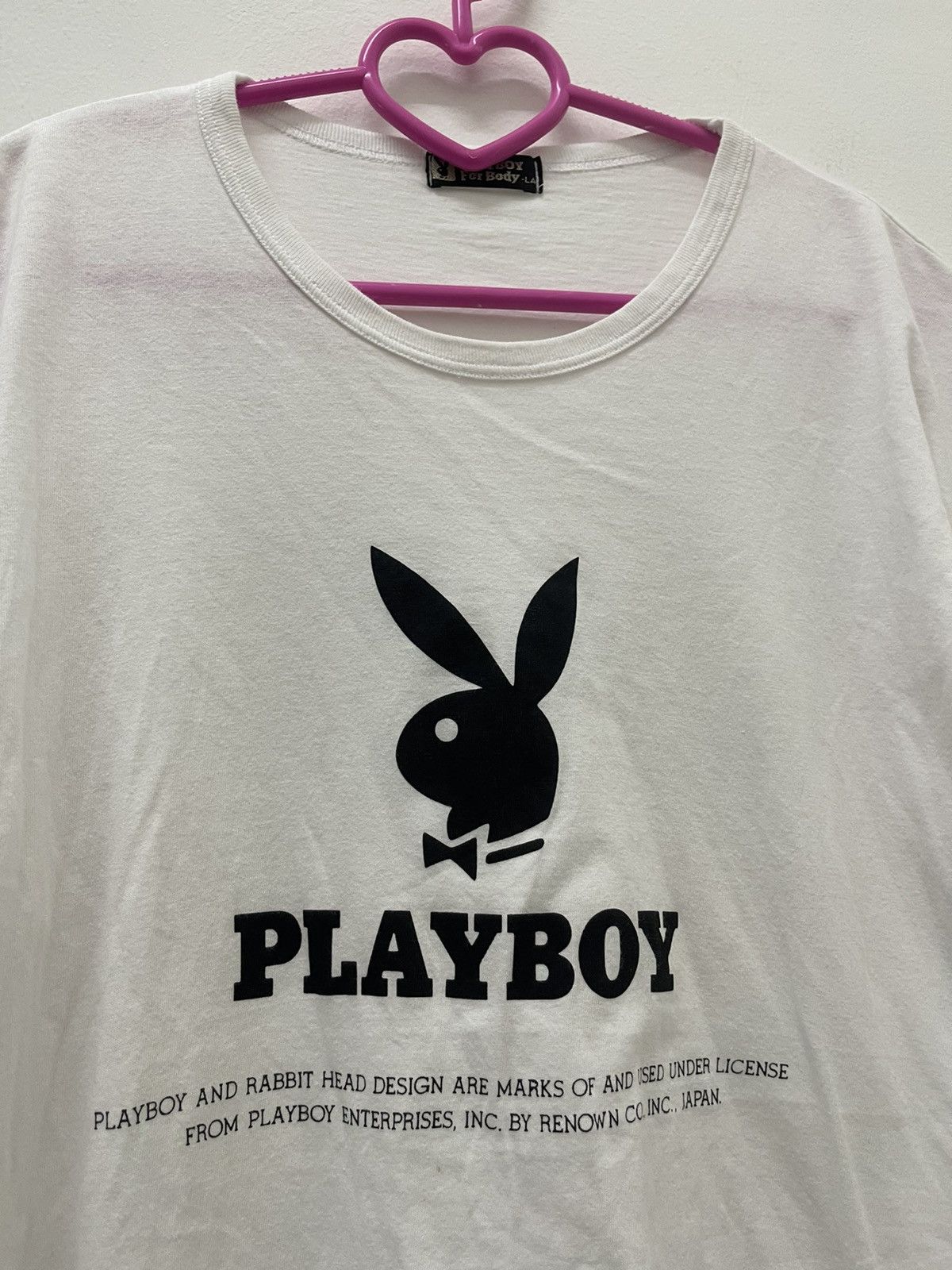 Playboy Rare 90s Vintage PLAYBOY Spell Out Big Logo Tee Size US L / EU 52-54 / 3 - 2 Thumbnail