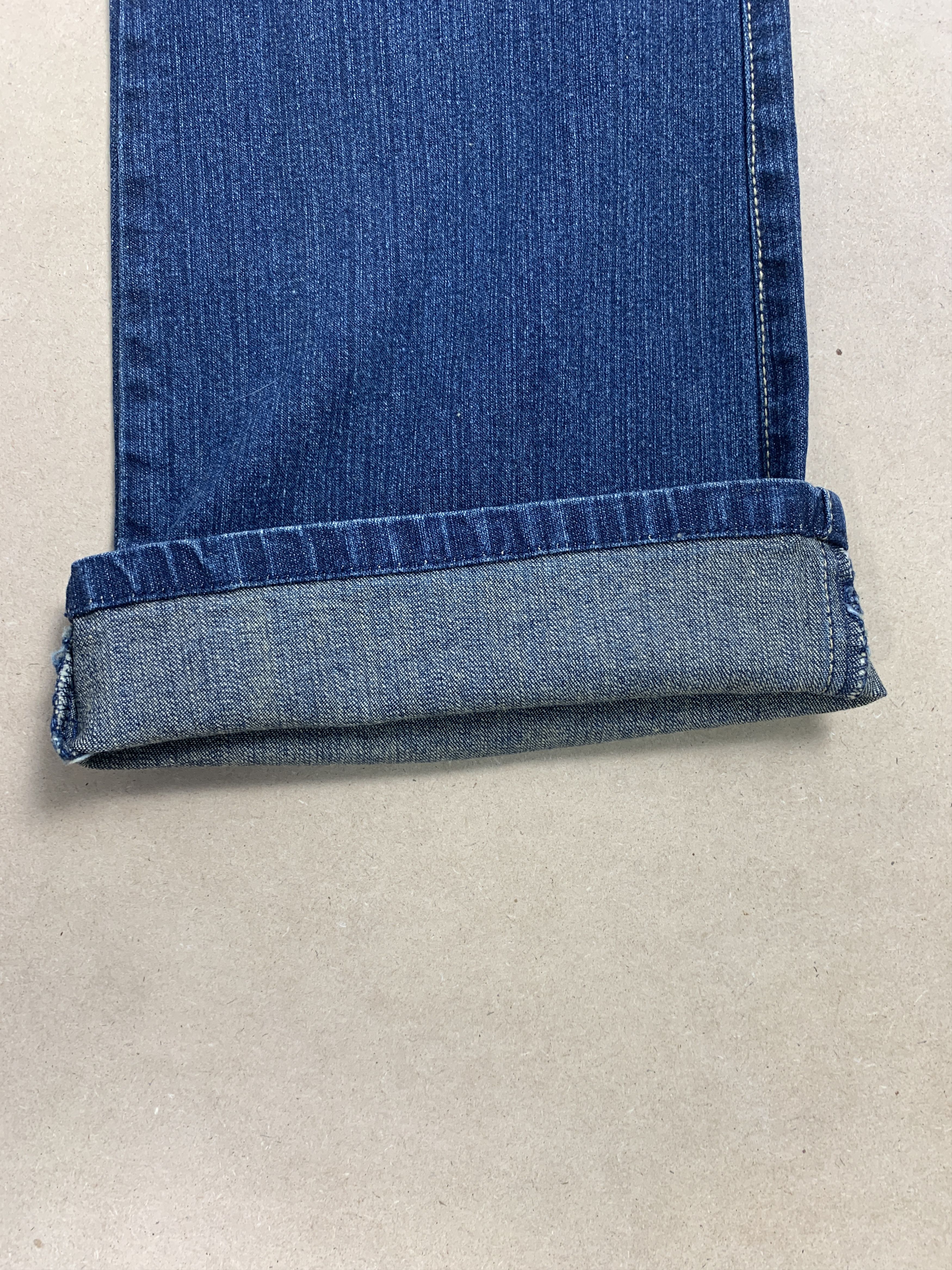 Japanese Brand Vintage 70's JAPANESE BRAND Bell Bottom Blue Jeans P0151 Size US 28 / EU 44 - 4 Thumbnail
