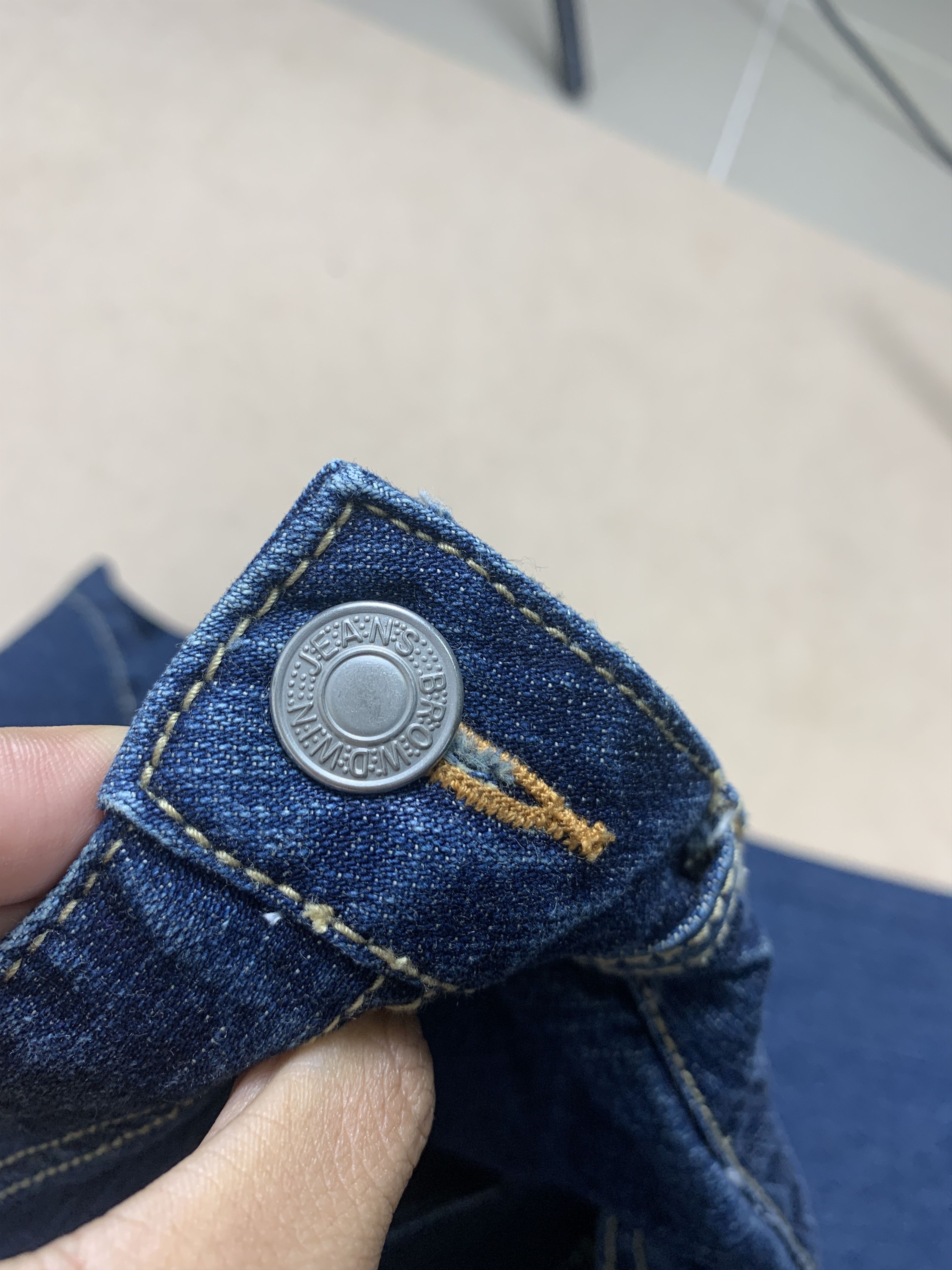 Japanese Brand Vintage 70's JAPANESE BRAND Bell Bottom Blue Jeans P0151 Size US 28 / EU 44 - 11 Thumbnail