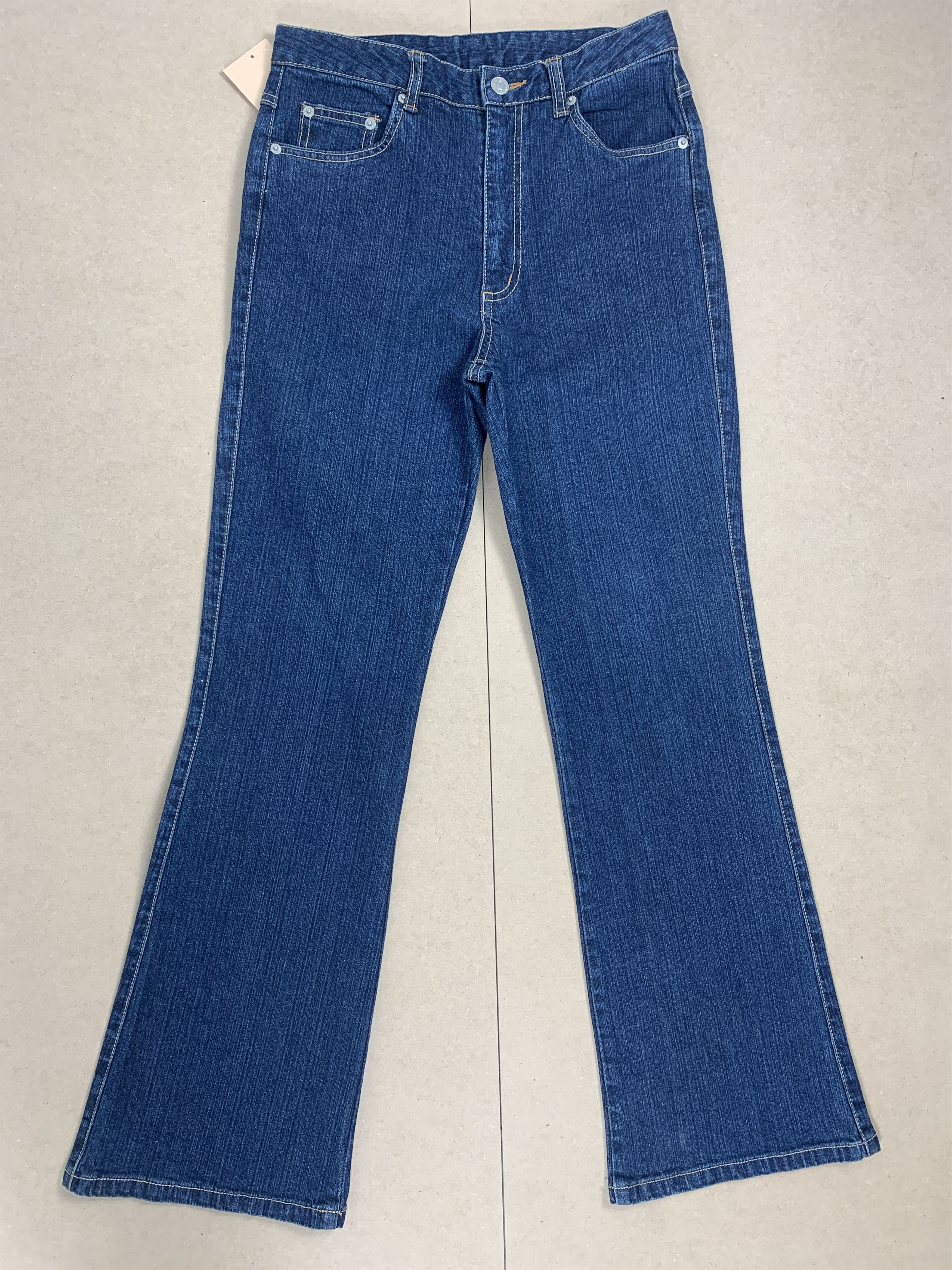 Japanese Brand Vintage 70's JAPANESE BRAND Bell Bottom Blue Jeans P0151 Size US 28 / EU 44 - 1 Thumbnail