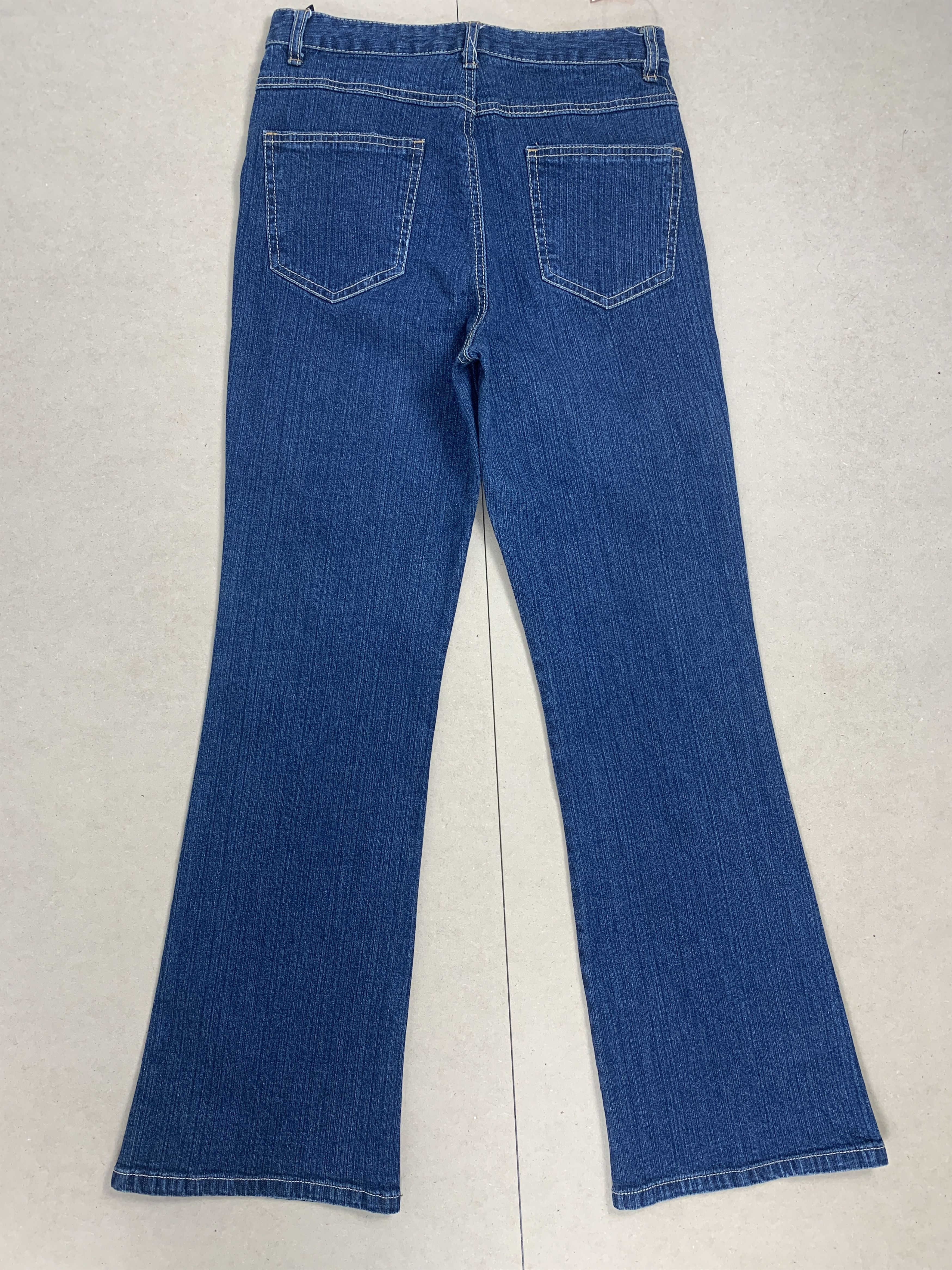 Japanese Brand Vintage 70's JAPANESE BRAND Bell Bottom Blue Jeans P0151 Size US 28 / EU 44 - 5 Thumbnail
