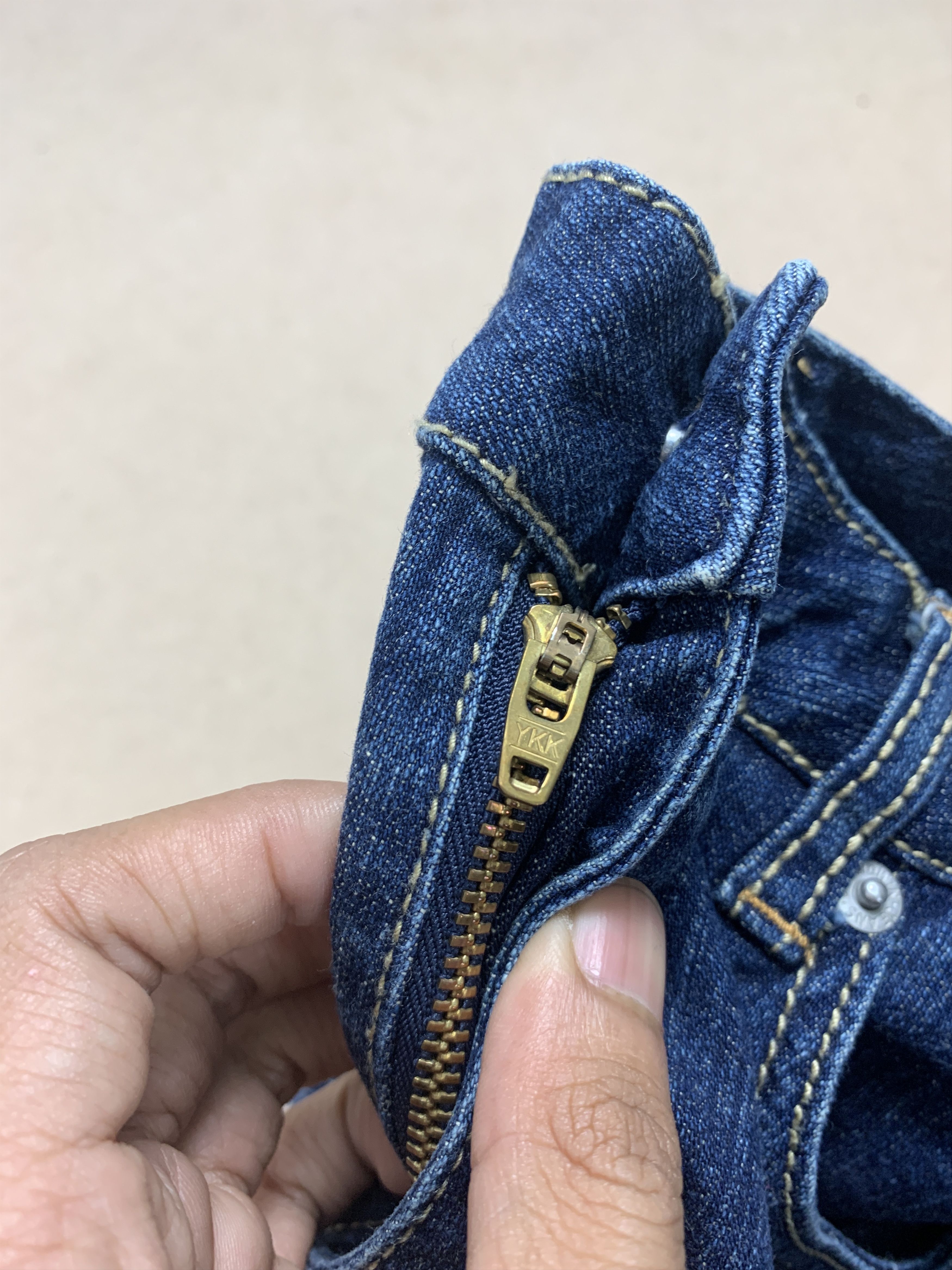 Japanese Brand Vintage 70's JAPANESE BRAND Bell Bottom Blue Jeans P0151 Size US 28 / EU 44 - 12 Thumbnail