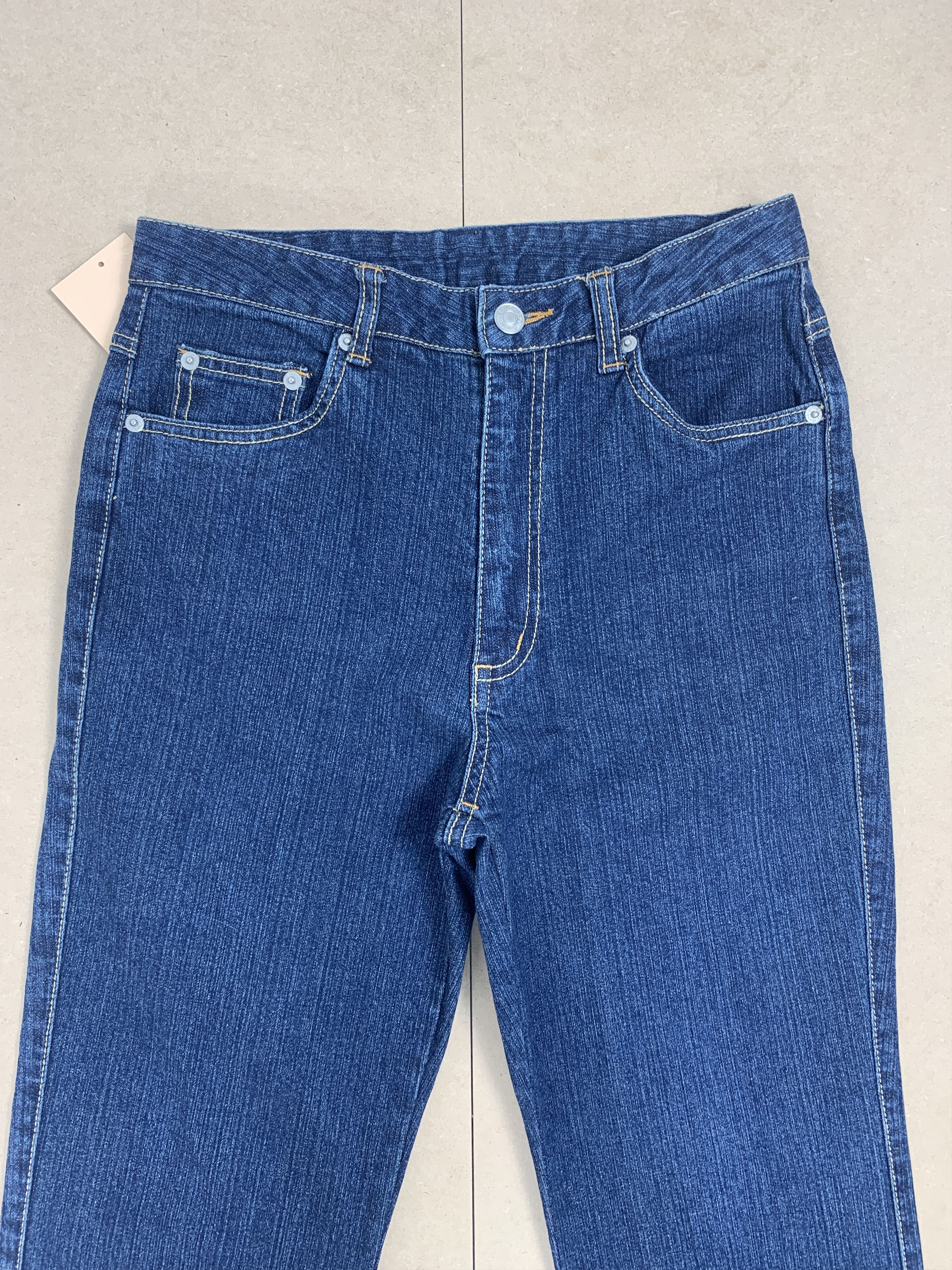 Japanese Brand Vintage 70's JAPANESE BRAND Bell Bottom Blue Jeans P0151 Size US 28 / EU 44 - 2 Thumbnail