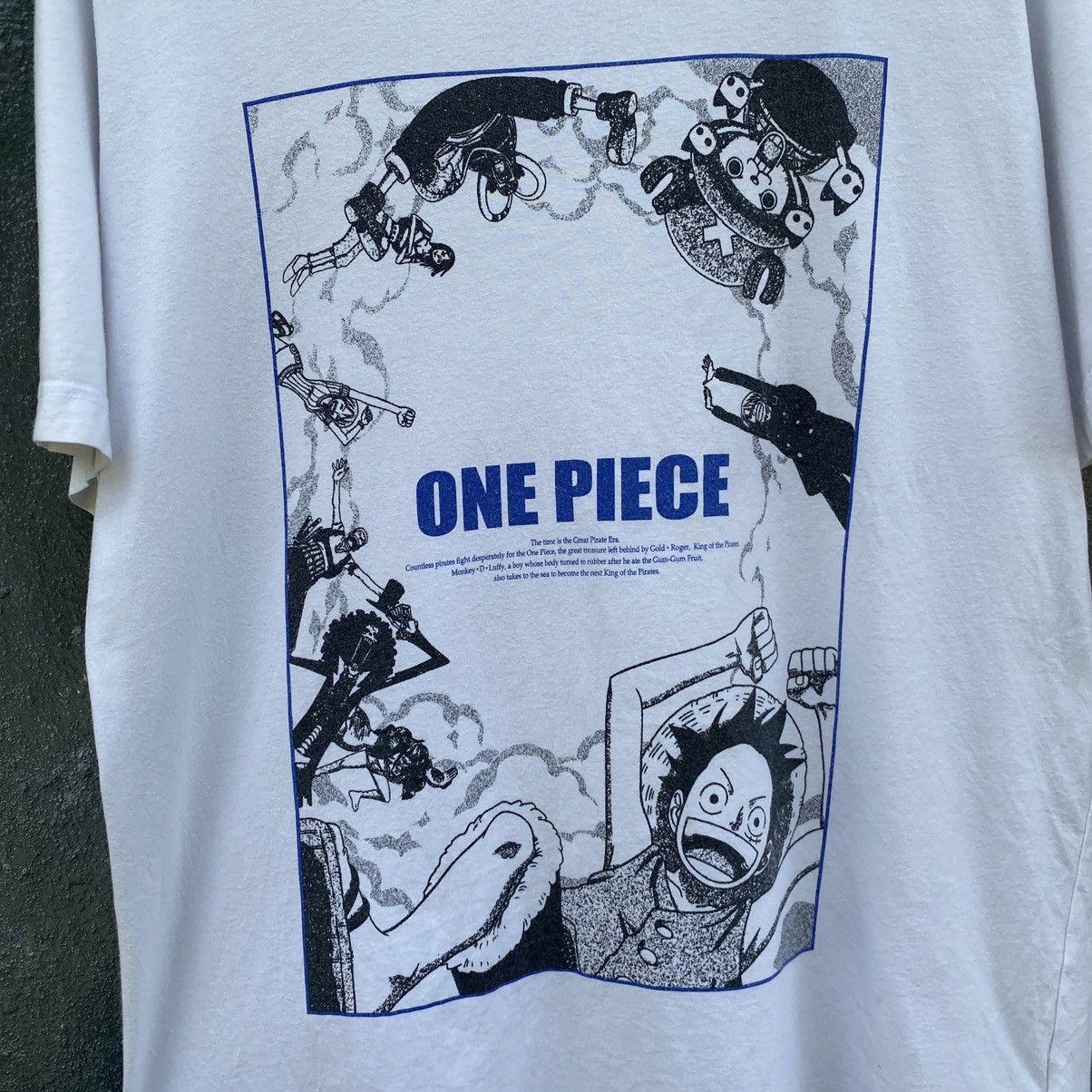 One Piece Thrashed One Piece Japanese Anime ERD GRUNGE T-SHIRT Size US XL / EU 56 / 4 - 2 Thumbnail