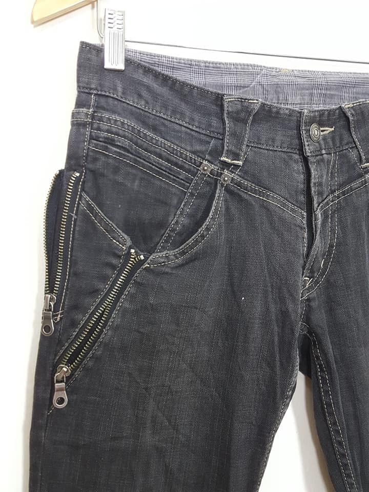 PPFM PPFM Side Zippers Rocker Style Slim Fit Jeans Pants Size US 30 / EU 46 - 4 Thumbnail