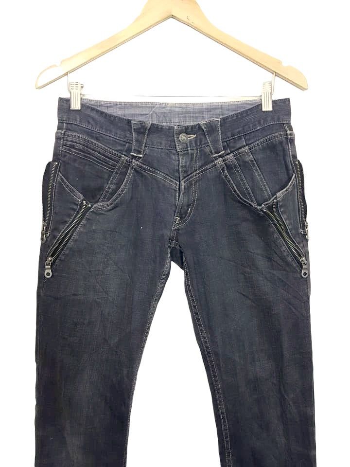 PPFM PPFM Side Zippers Rocker Style Slim Fit Jeans Pants Size US 30 / EU 46 - 2 Thumbnail