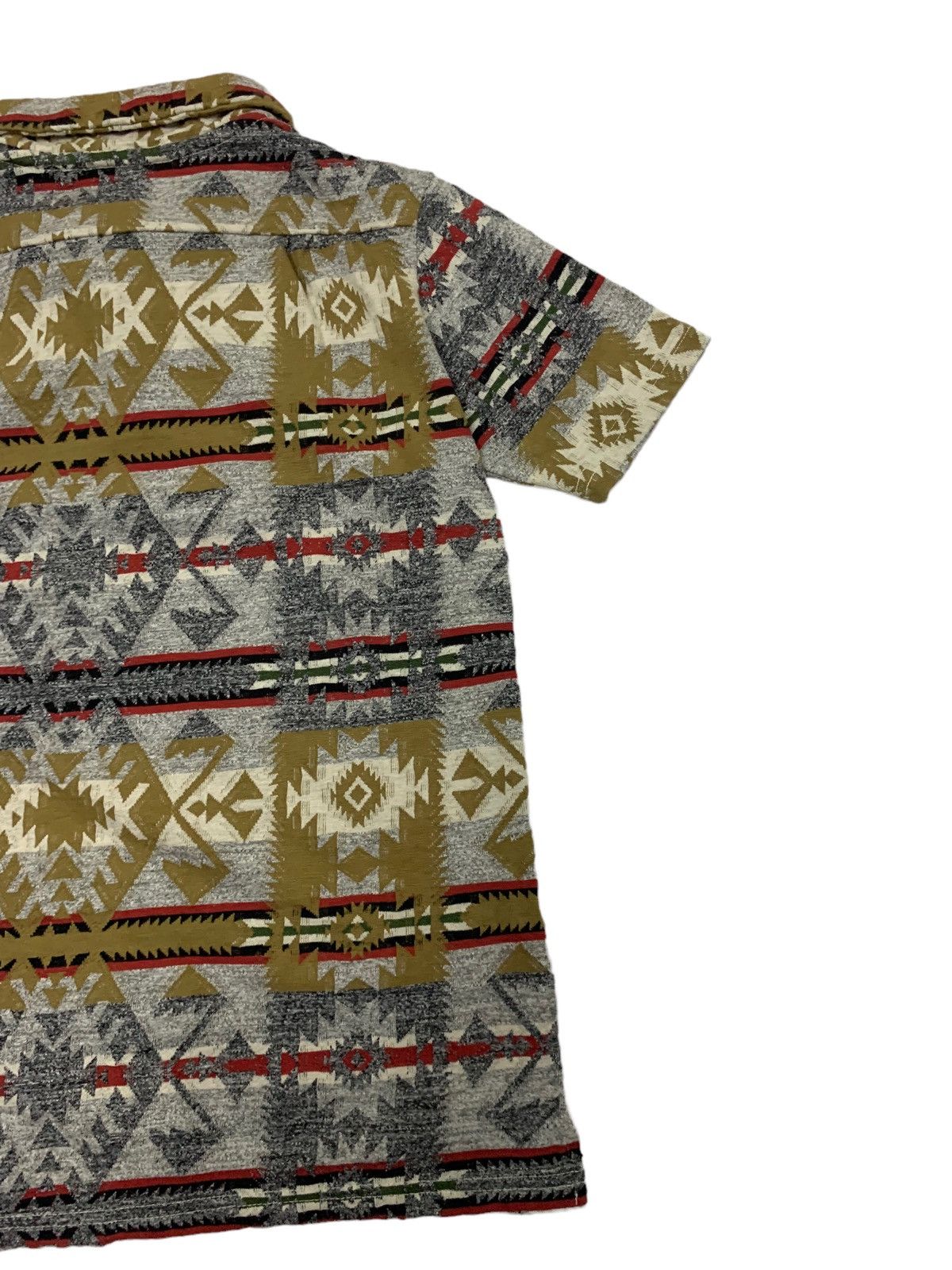 Kapital × Kapital Kountry × Native 🔥KAPITAL AZTEC NATIVE POLO TEE Size US S / EU 44-46 / 1 - 8 Thumbnail