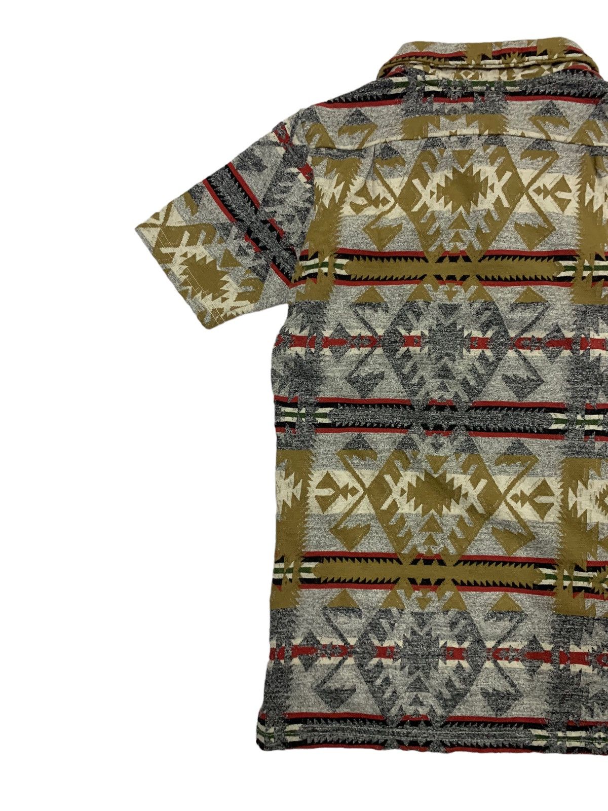 Kapital × Kapital Kountry × Native 🔥KAPITAL AZTEC NATIVE POLO TEE Size US S / EU 44-46 / 1 - 7 Thumbnail