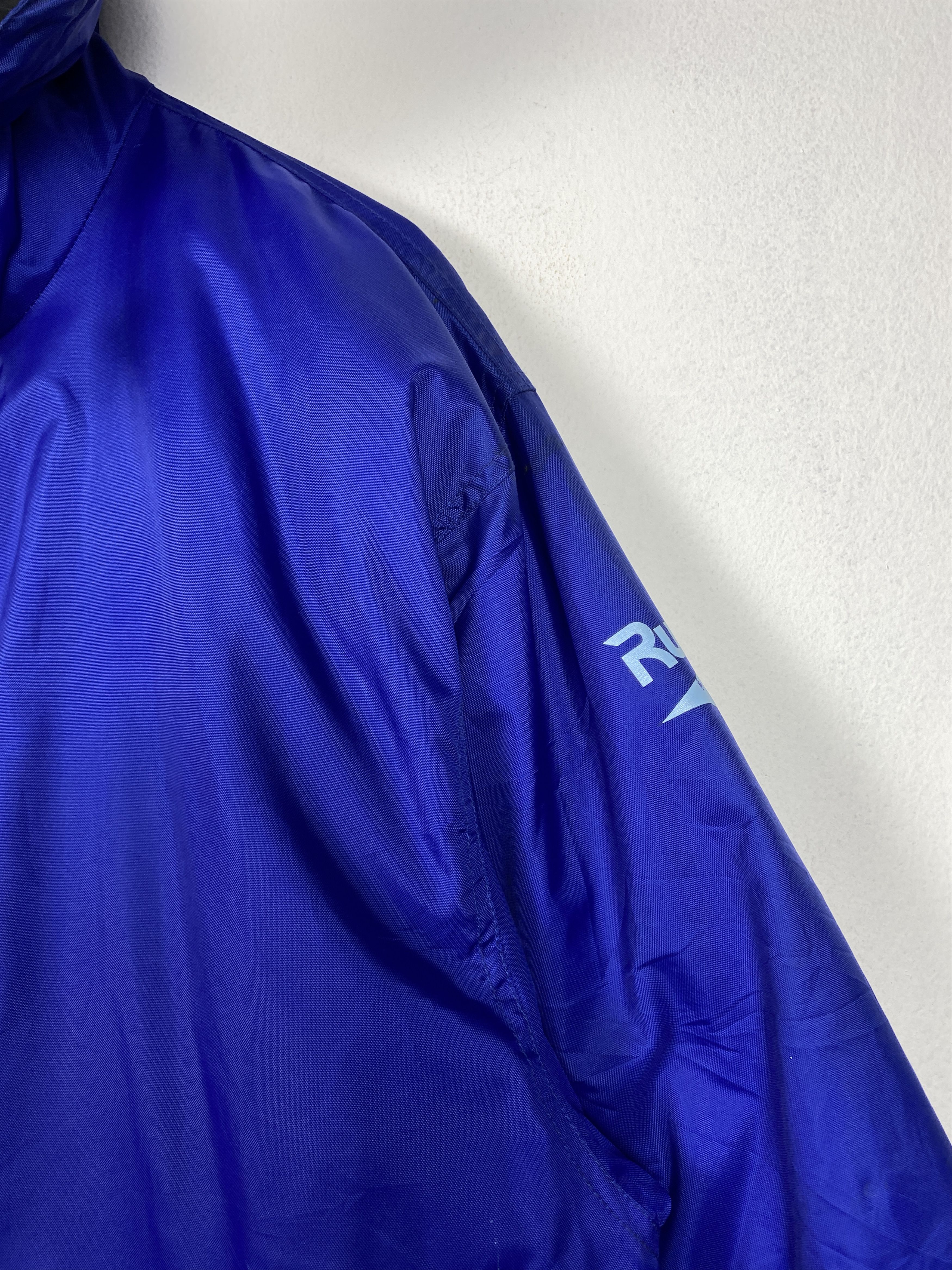 Mizuno Vintage RUN BIRD MIZUNO Puffer Lining Hoodie Jacket J1172 Size US L / EU 52-54 / 3 - 4 Thumbnail