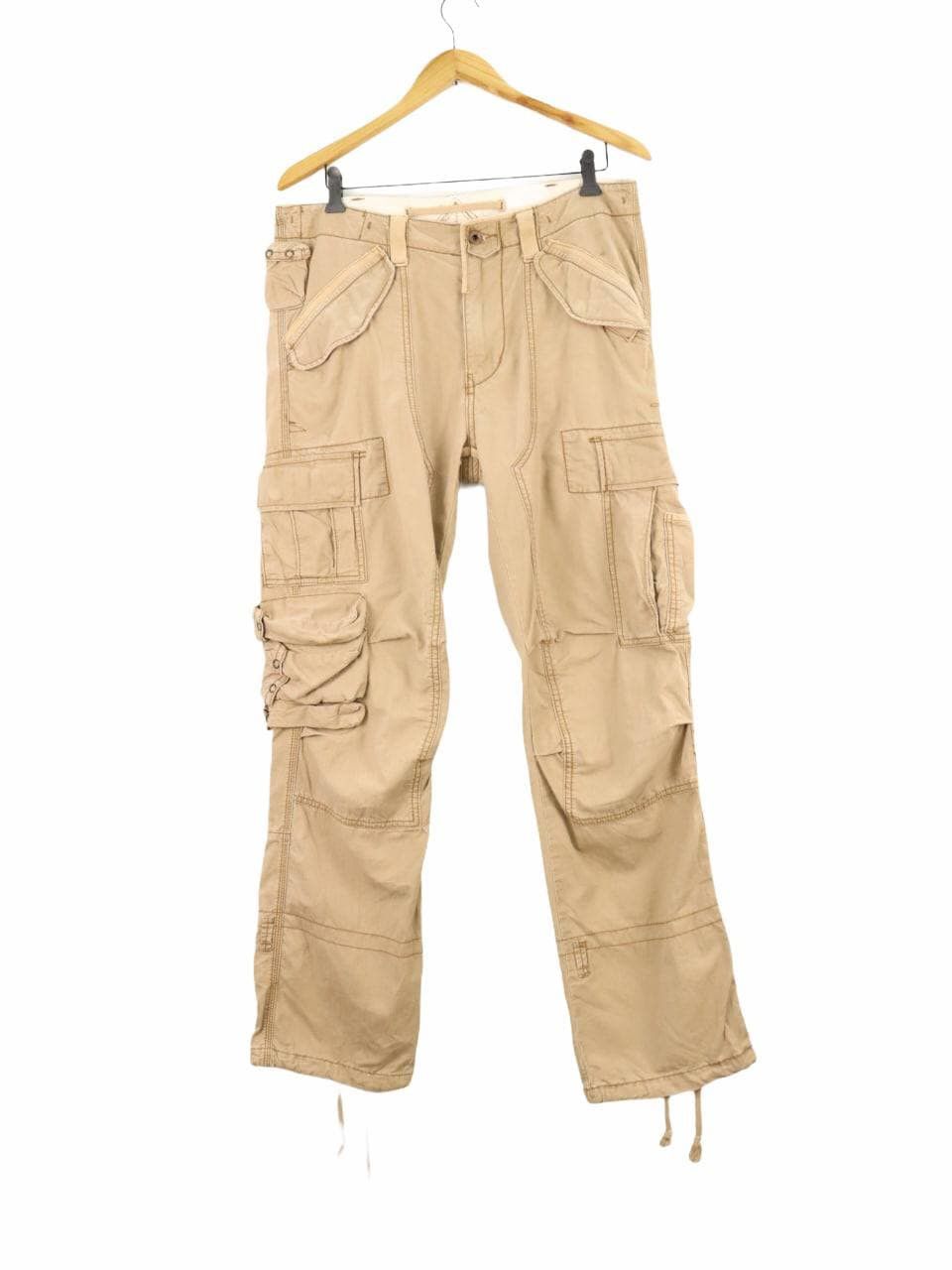 Polo Ralph Lauren × Ralph Lauren PRL Tactical Utility Military Style Pockets Slim Fit Cargo Size US 35 - 3 Thumbnail
