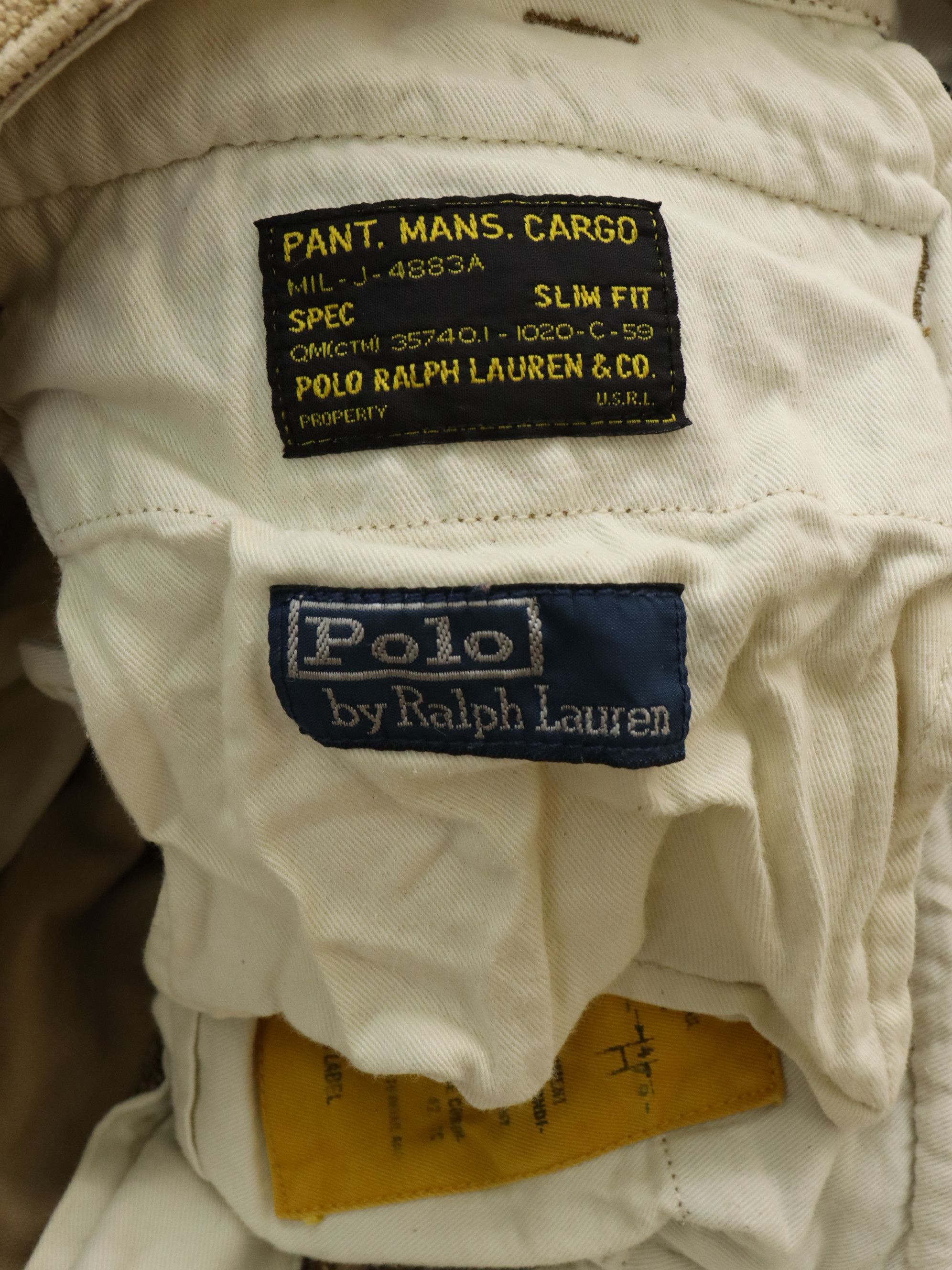 Polo Ralph Lauren × Ralph Lauren PRL Tactical Utility Military Style Pockets Slim Fit Cargo Size US 35 - 18 Thumbnail