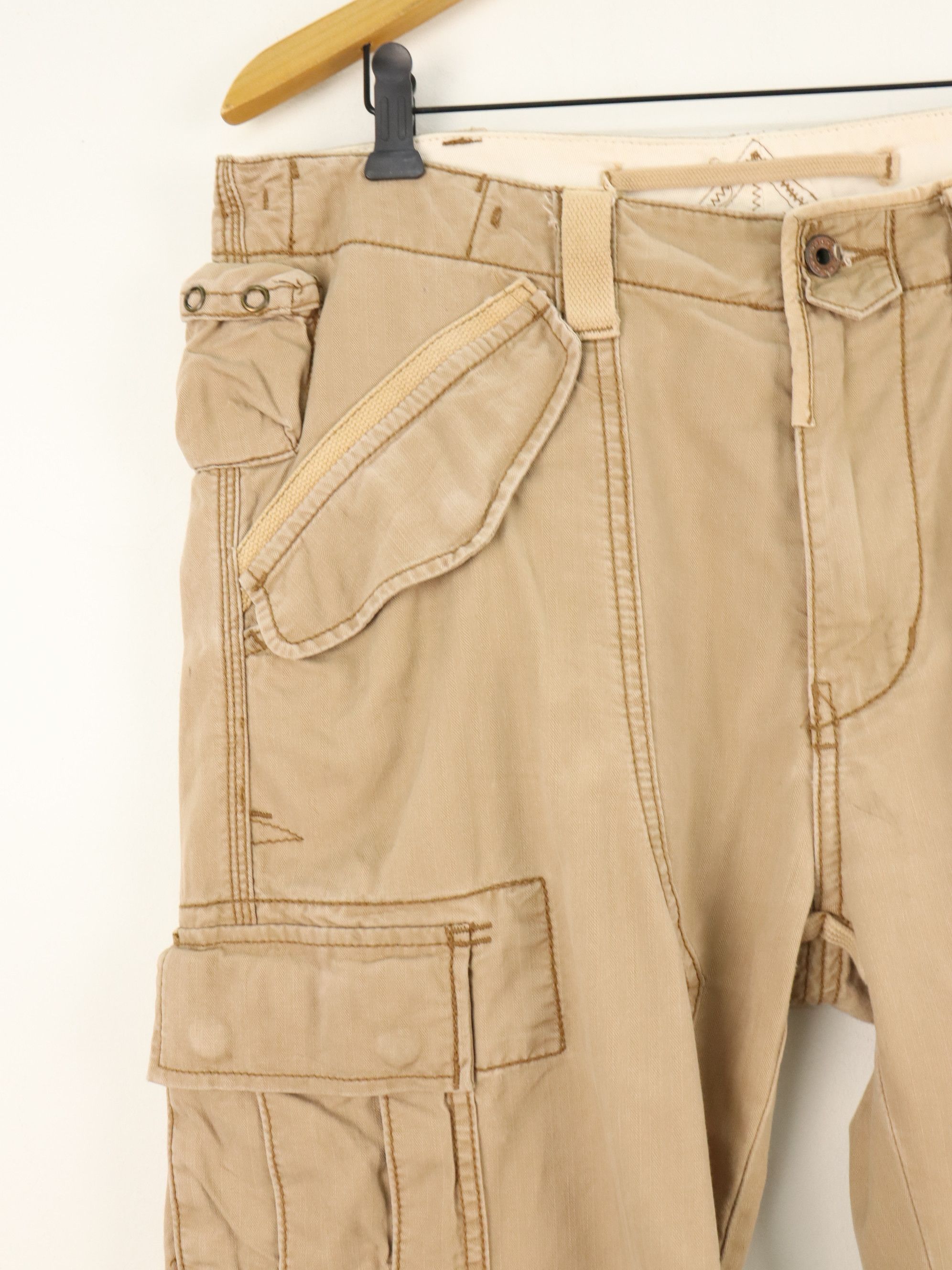 Polo Ralph Lauren × Ralph Lauren PRL Tactical Utility Military Style Pockets Slim Fit Cargo Size US 35 - 5 Thumbnail