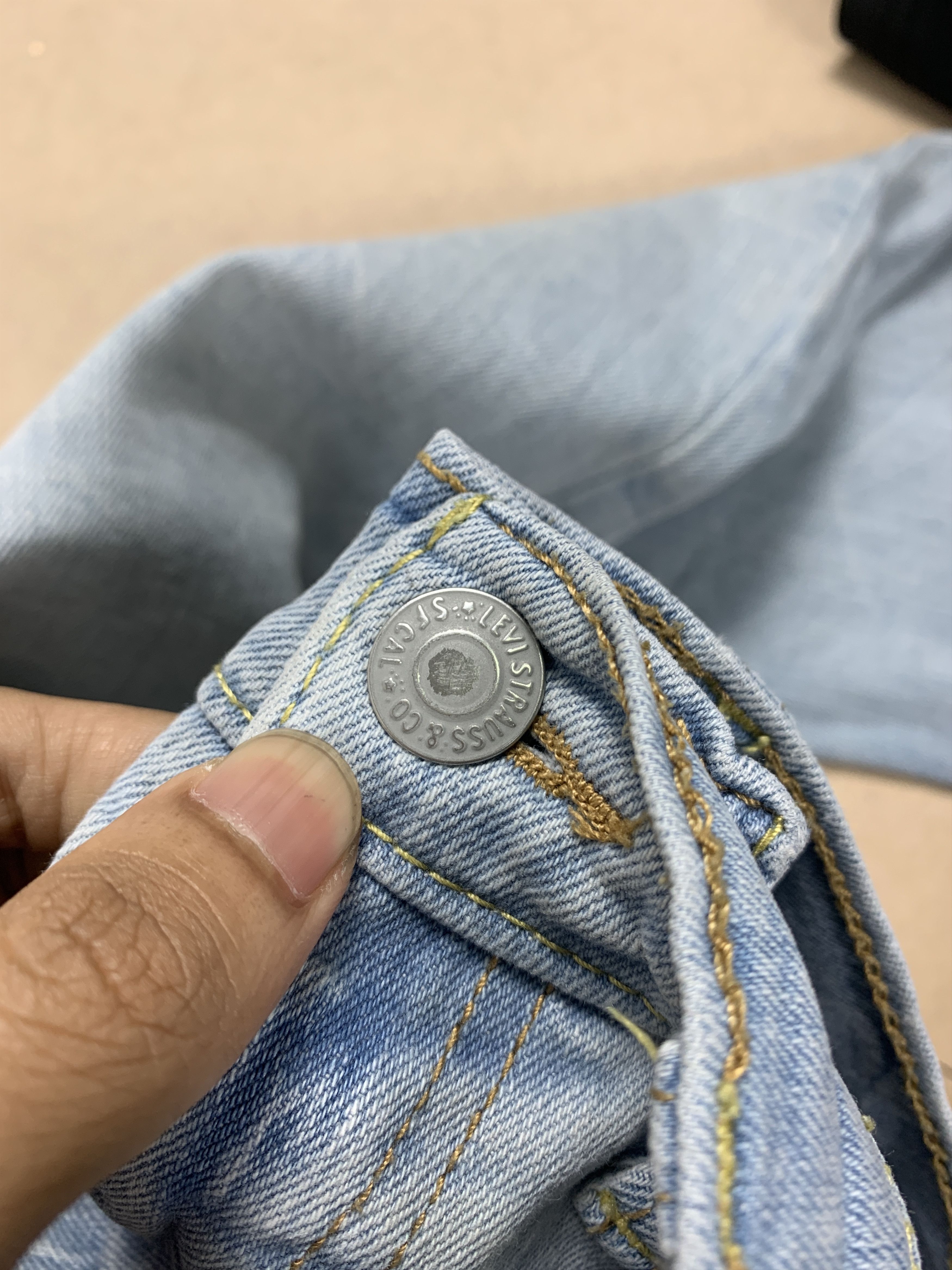 Levi's Vintage LEVI'S 502 Regular Taper Light Wash Blue Jeans P0160 Size 24" / US 00 / IT 34 - 18 Thumbnail