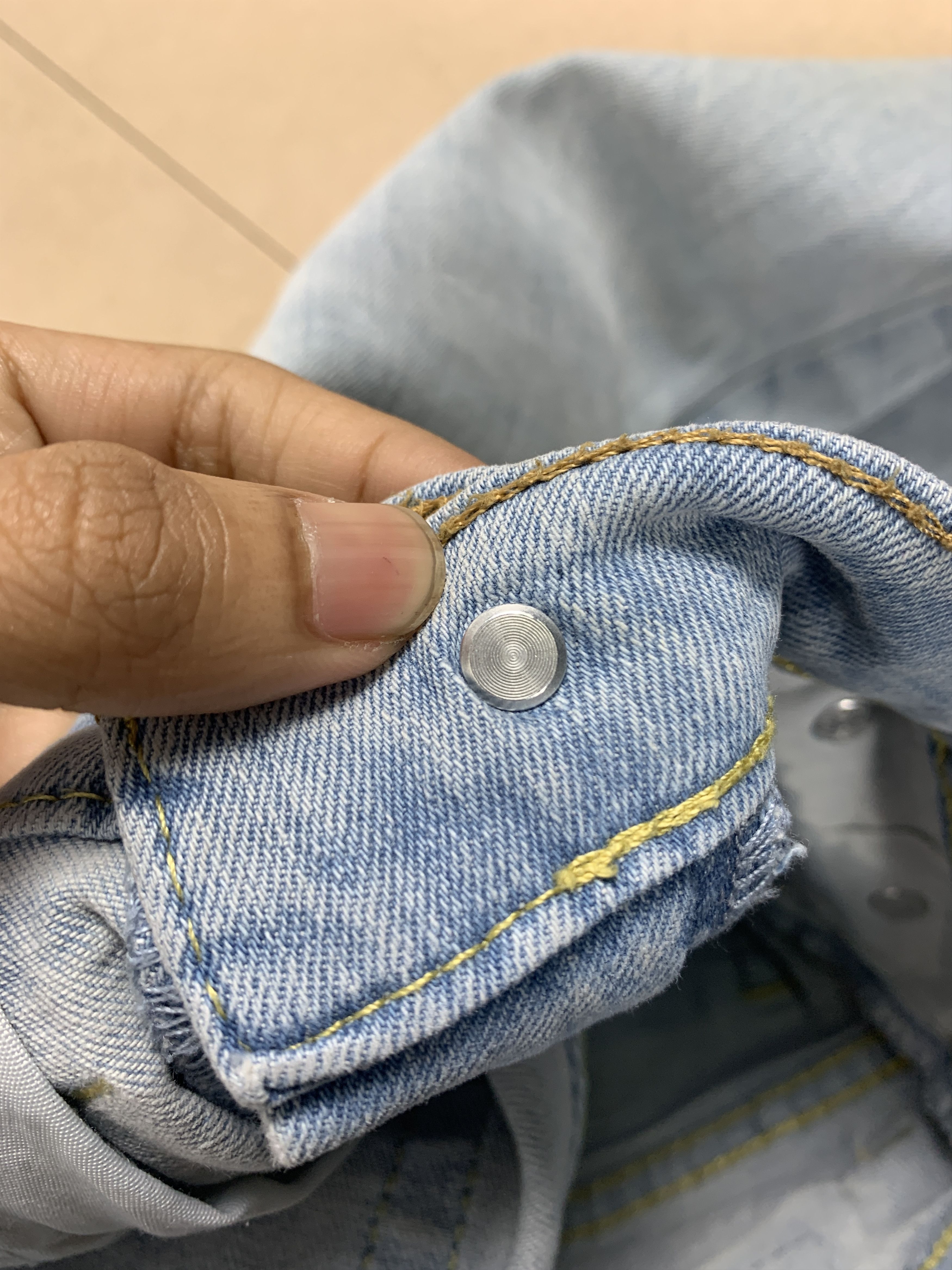 Levi's Vintage LEVI'S 502 Regular Taper Light Wash Blue Jeans P0160 Size 24" / US 00 / IT 34 - 17 Thumbnail