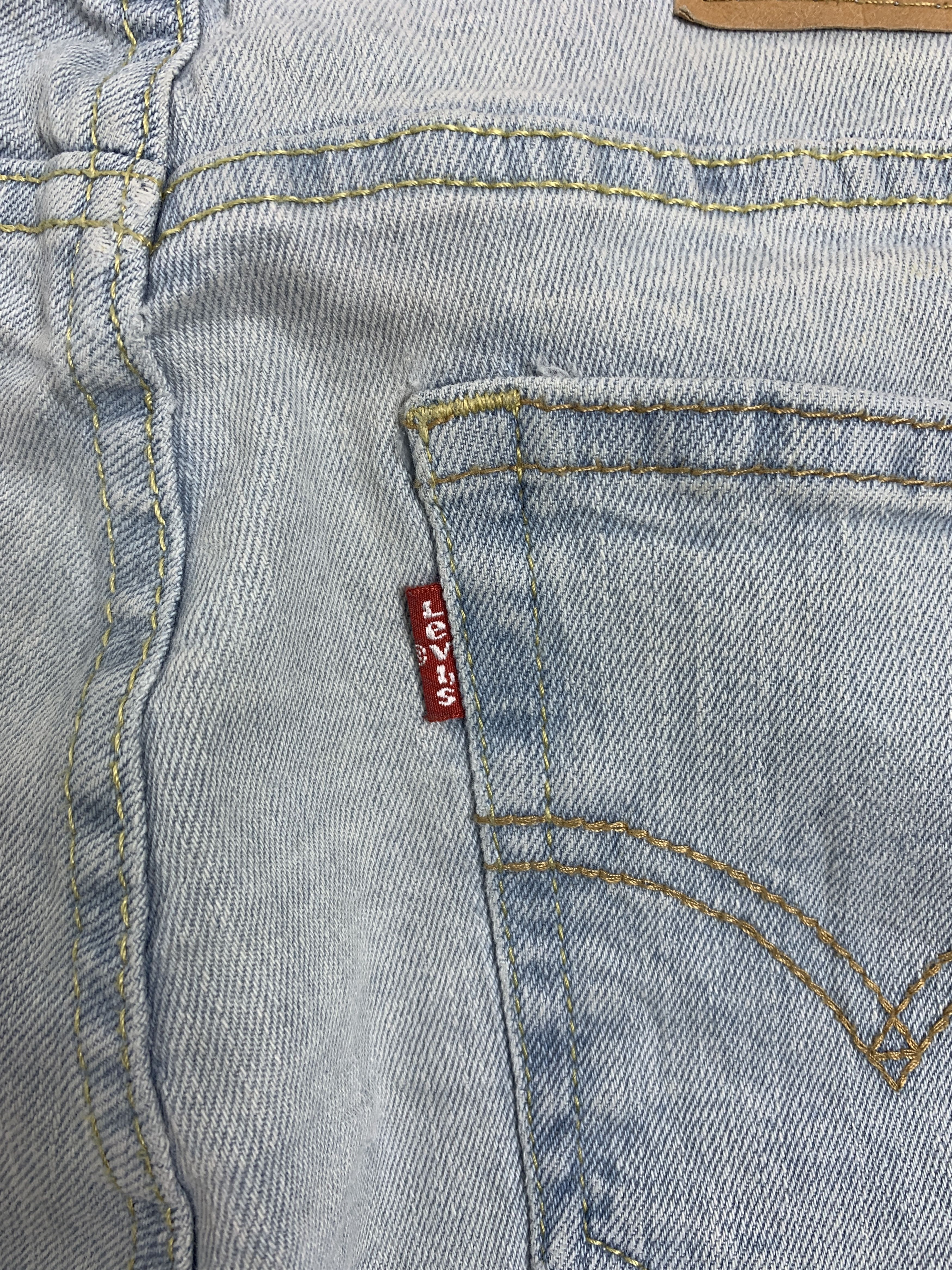 Levi's Vintage LEVI'S 502 Regular Taper Light Wash Blue Jeans P0160 Size 24" / US 00 / IT 34 - 10 Thumbnail