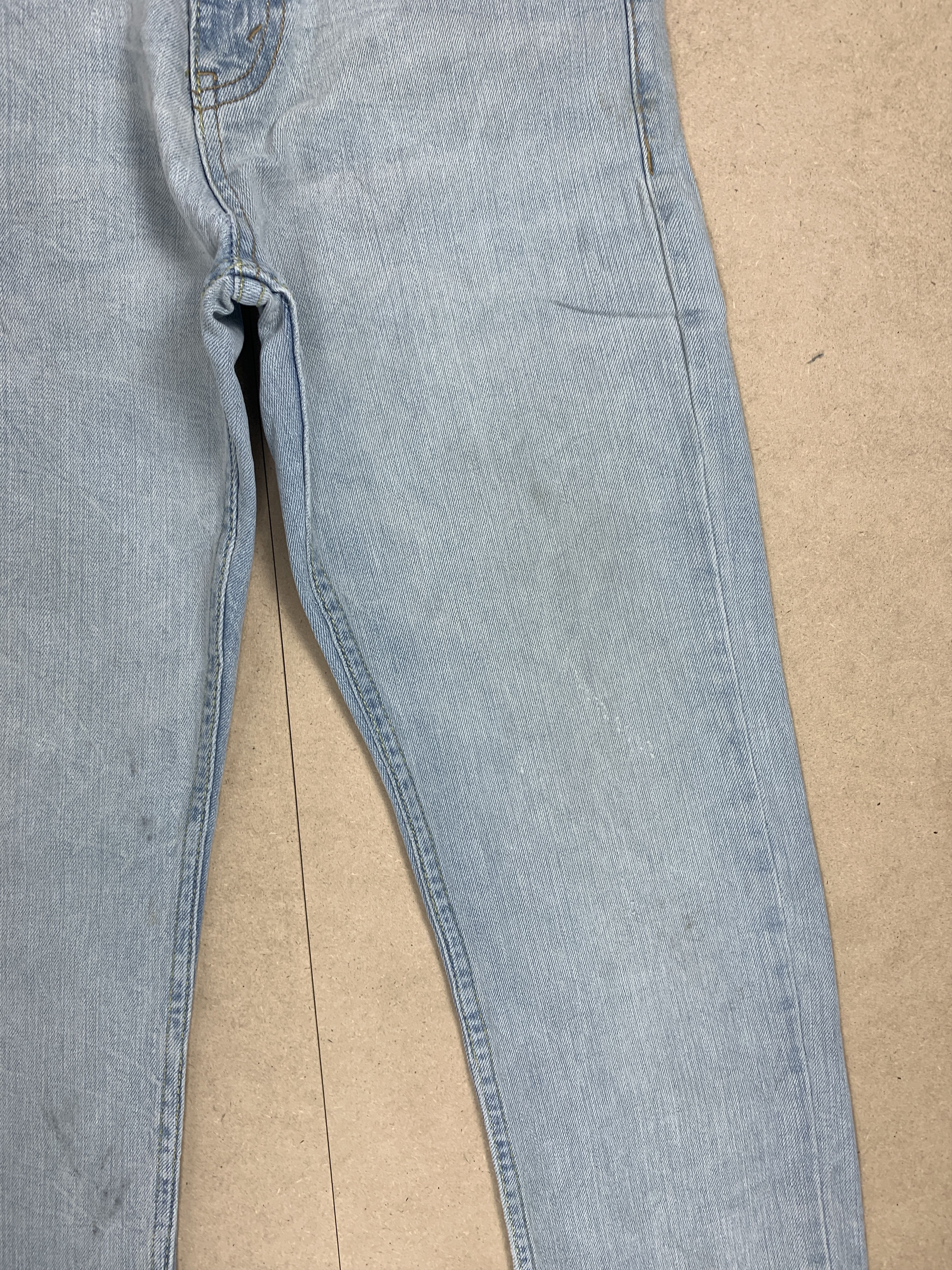 Levi's Vintage LEVI'S 502 Regular Taper Light Wash Blue Jeans P0160 Size 24" / US 00 / IT 34 - 3 Thumbnail