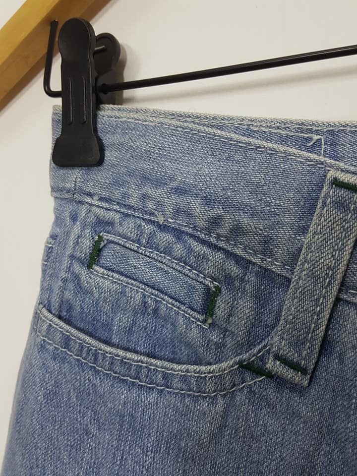 Issey Miyake Classic Cut Plantation Jean by Issey Miyake Size US 27 - 7 Thumbnail