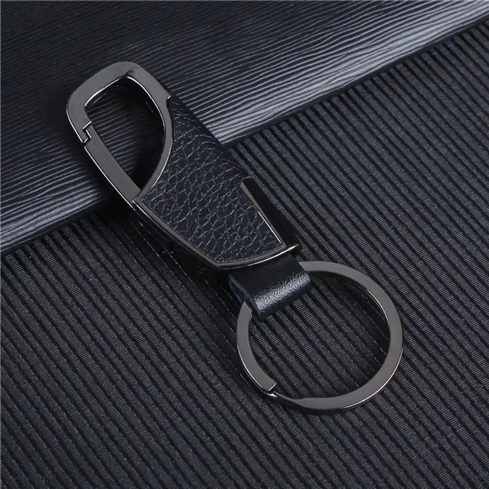 Jewelry Black Color Metal Key Chain Size ONE SIZE - 3 Thumbnail