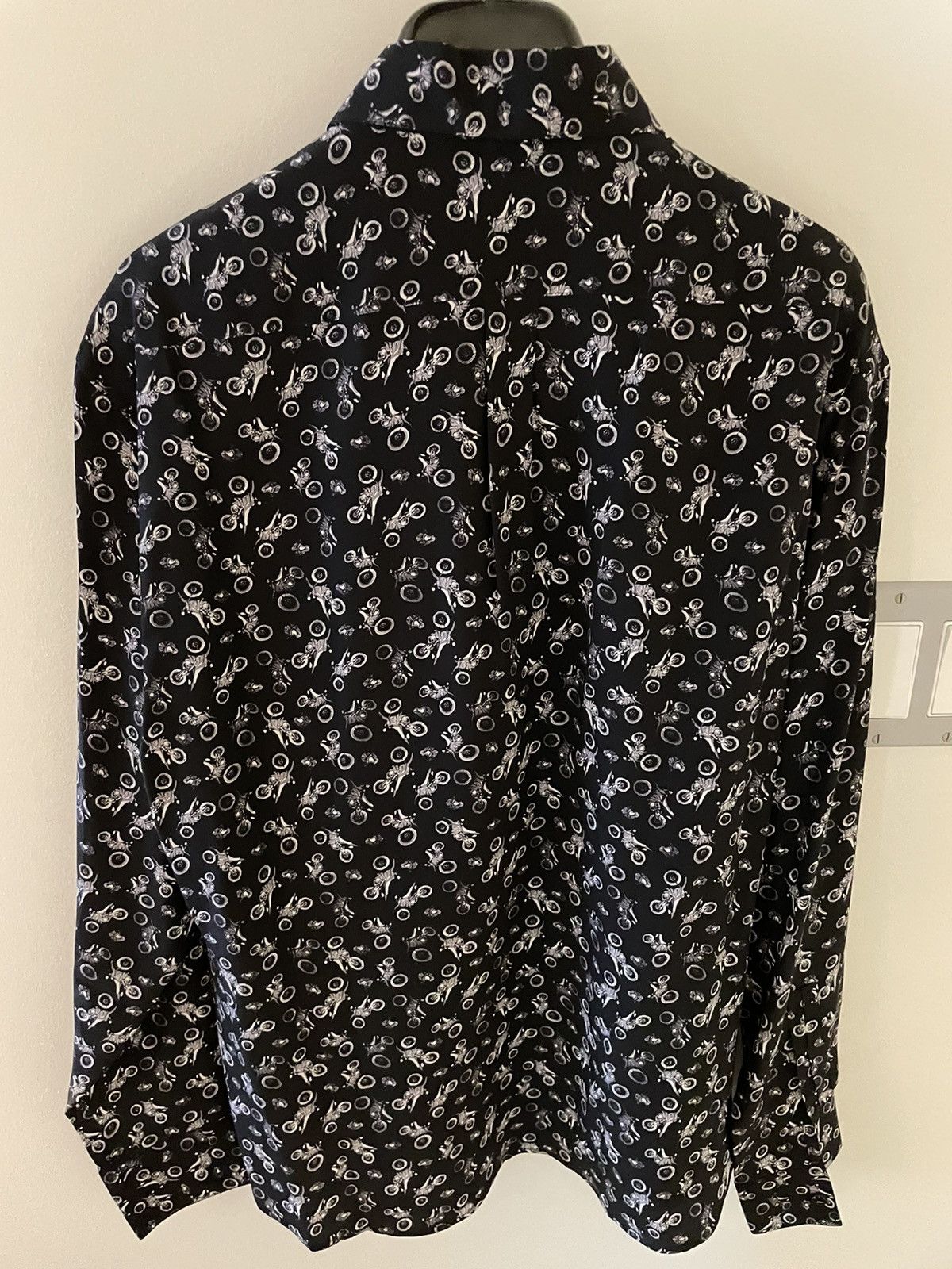 Super Runway Saint Laurent Silk Shirt Brand New