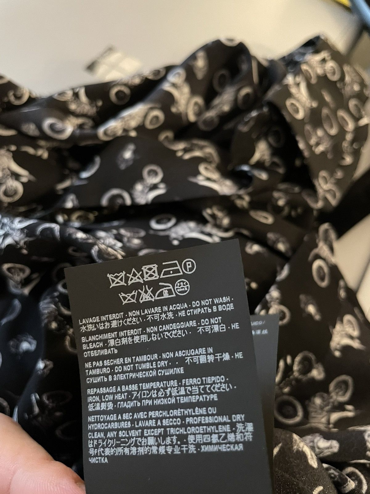 Super Runway Saint Laurent Silk Shirt Brand New